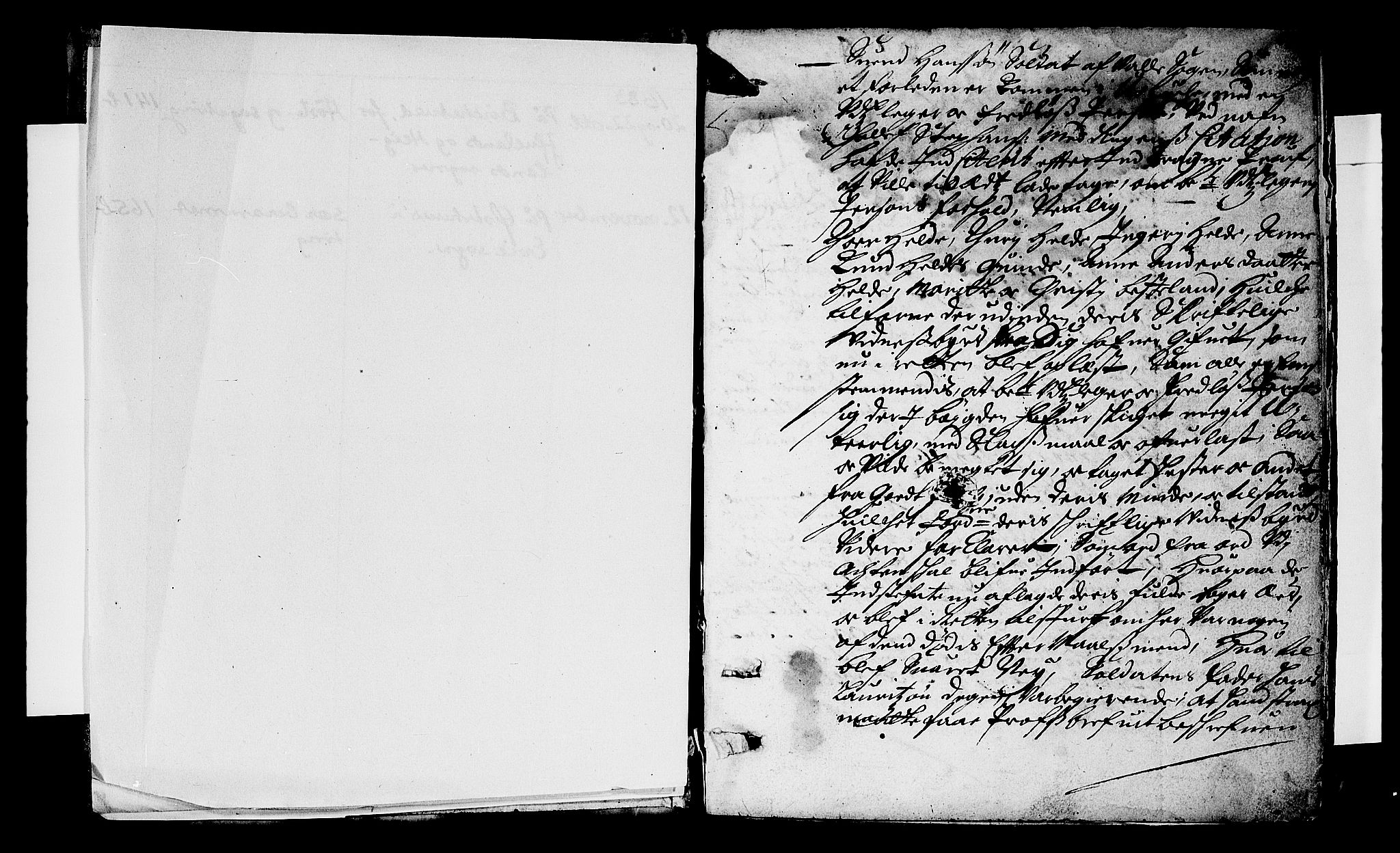 Setesdal sorenskriveri, SAK/1221-0011/F/Fa/L0001: Tingbok nr 1, 1683, s. 1b-2a