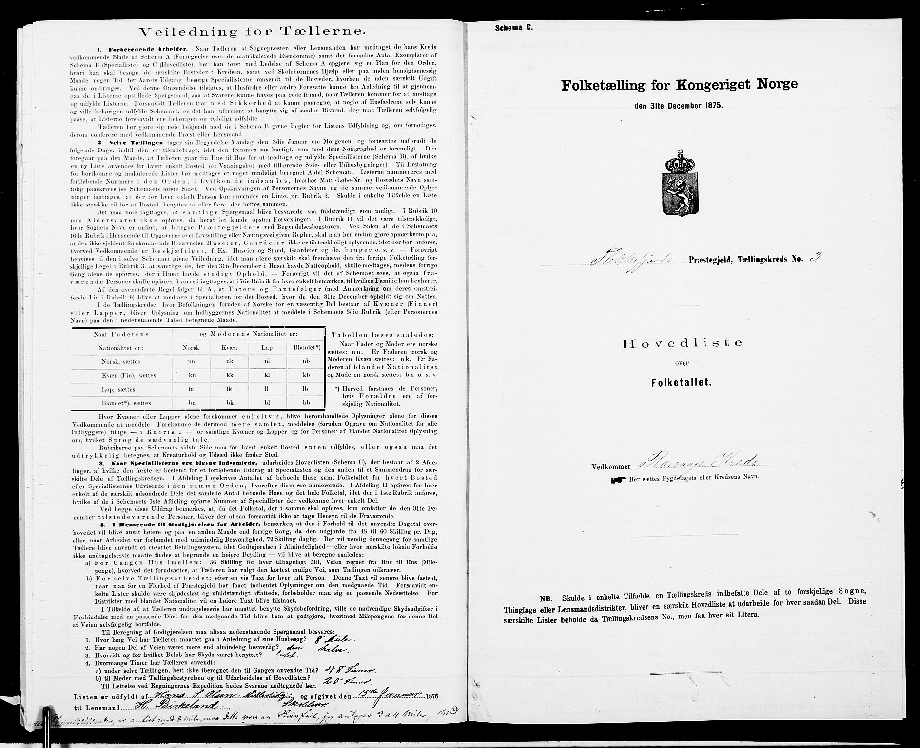 SAK, Folketelling 1875 for 1042L Flekkefjord prestegjeld, Nes sokn og Hidra sokn, 1875, s. 48