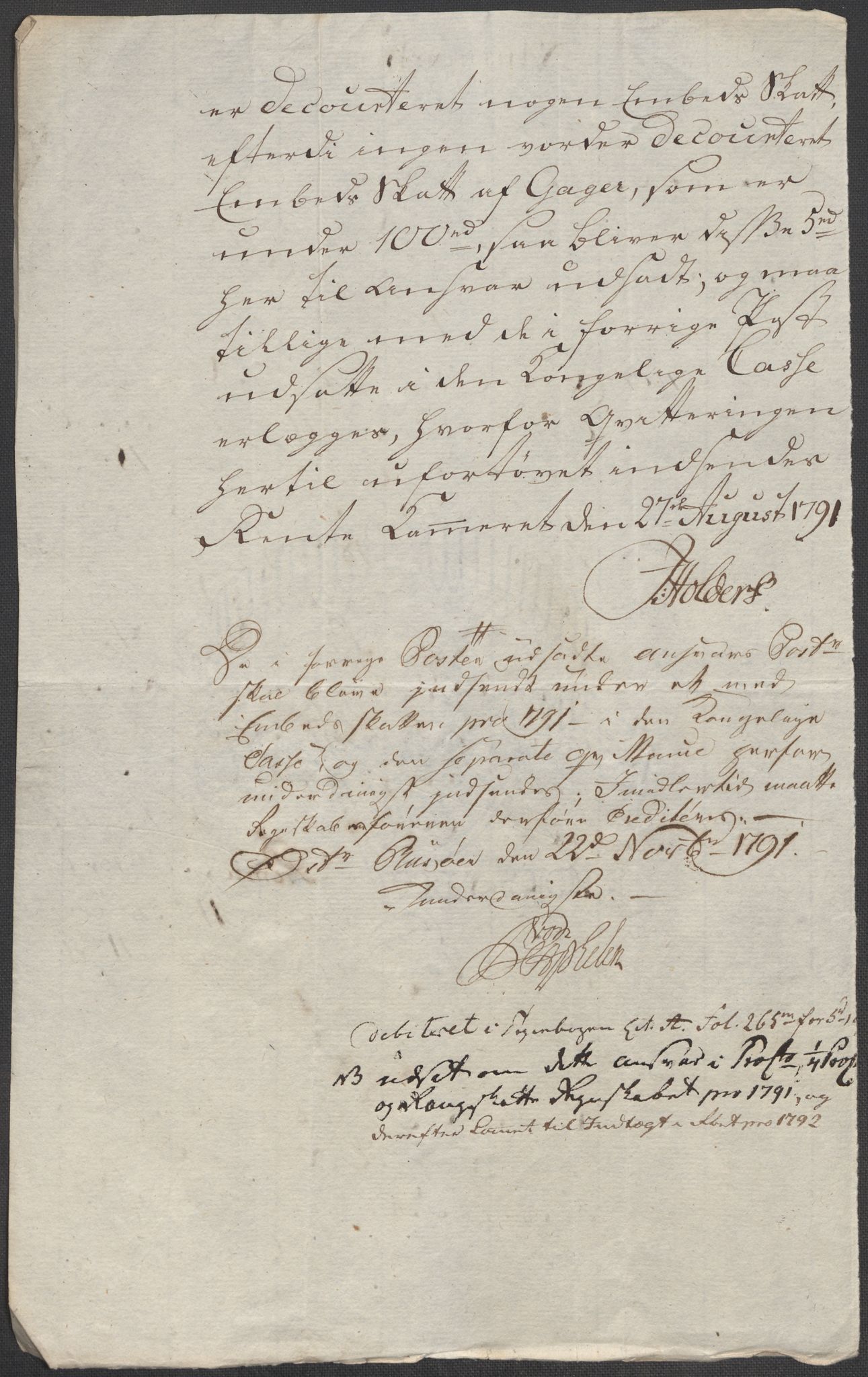 Rentekammeret inntil 1814, Reviderte regnskaper, Mindre regnskaper, AV/RA-EA-4068/Rf/Rfe/L0038: (Øster) Risør, Romsdal fogderi, 1789, s. 10