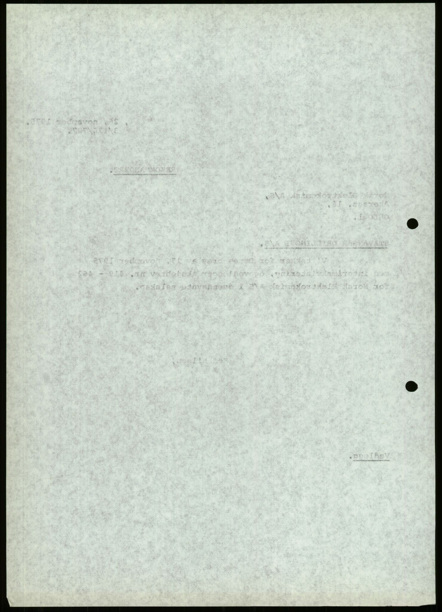 Pa 1503 - Stavanger Drilling AS, AV/SAST-A-101906/D/L0006: Korrespondanse og saksdokumenter, 1974-1984, s. 1000