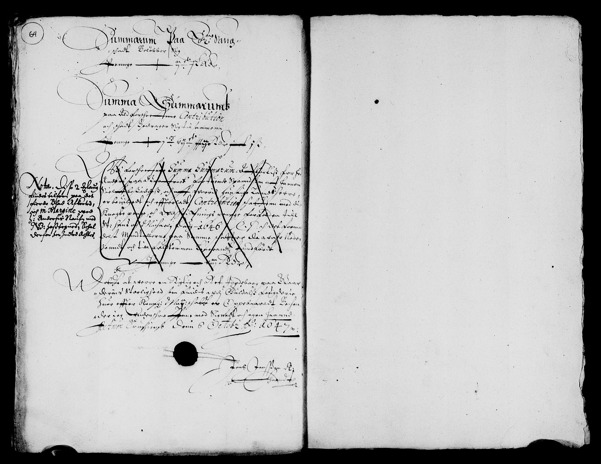 Rentekammeret inntil 1814, Reviderte regnskaper, Lensregnskaper, AV/RA-EA-5023/R/Rb/Rbw/L0091: Trondheim len, 1647