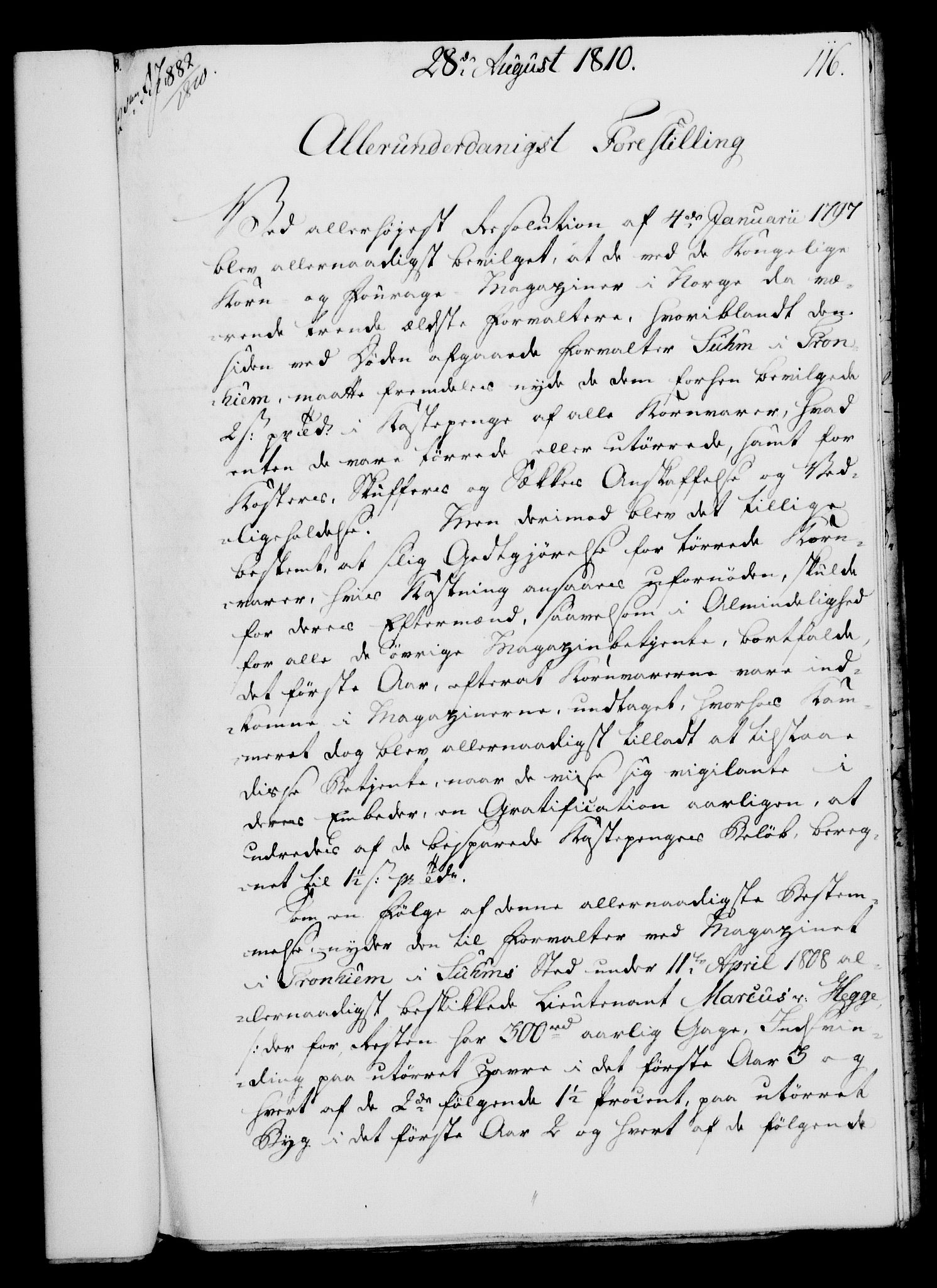 Rentekammeret, Kammerkanselliet, AV/RA-EA-3111/G/Gf/Gfa/L0092: Norsk relasjons- og resolusjonsprotokoll (merket RK 52.92), 1810, s. 449
