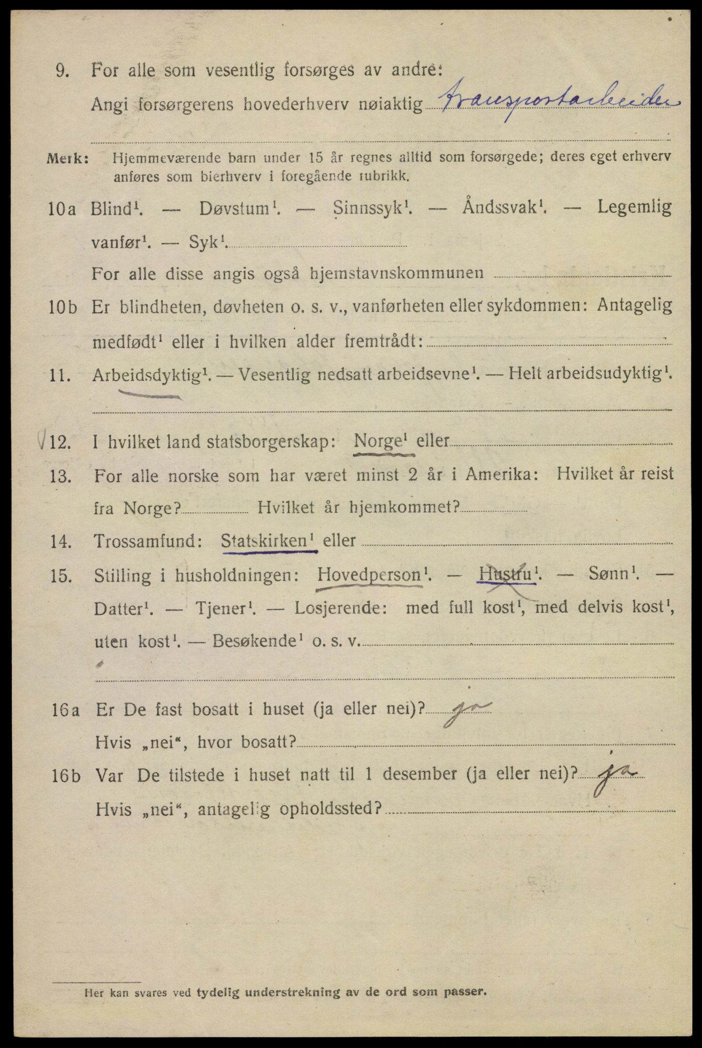 SAO, Folketelling 1920 for 0301 Kristiania kjøpstad, 1920, s. 528000