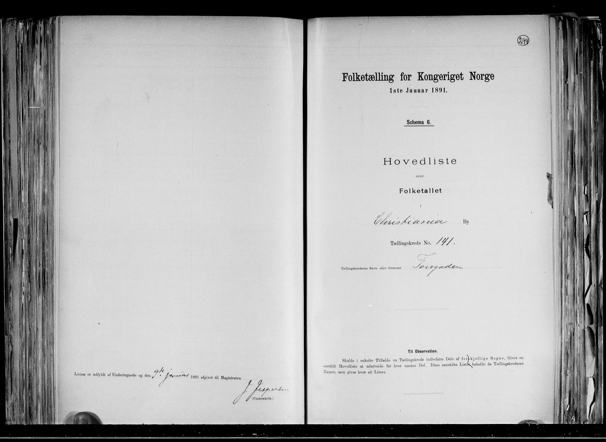 RA, Folketelling 1891 for 0301 Kristiania kjøpstad, 1891, s. 76163