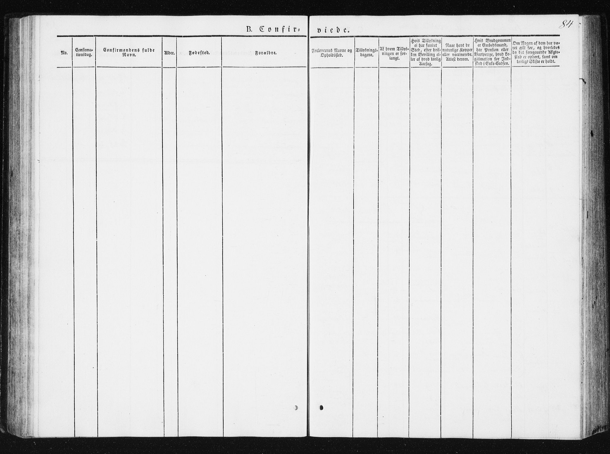 Ministerialprotokoller, klokkerbøker og fødselsregistre - Nord-Trøndelag, SAT/A-1458/749/L0470: Ministerialbok nr. 749A04, 1834-1853, s. 84