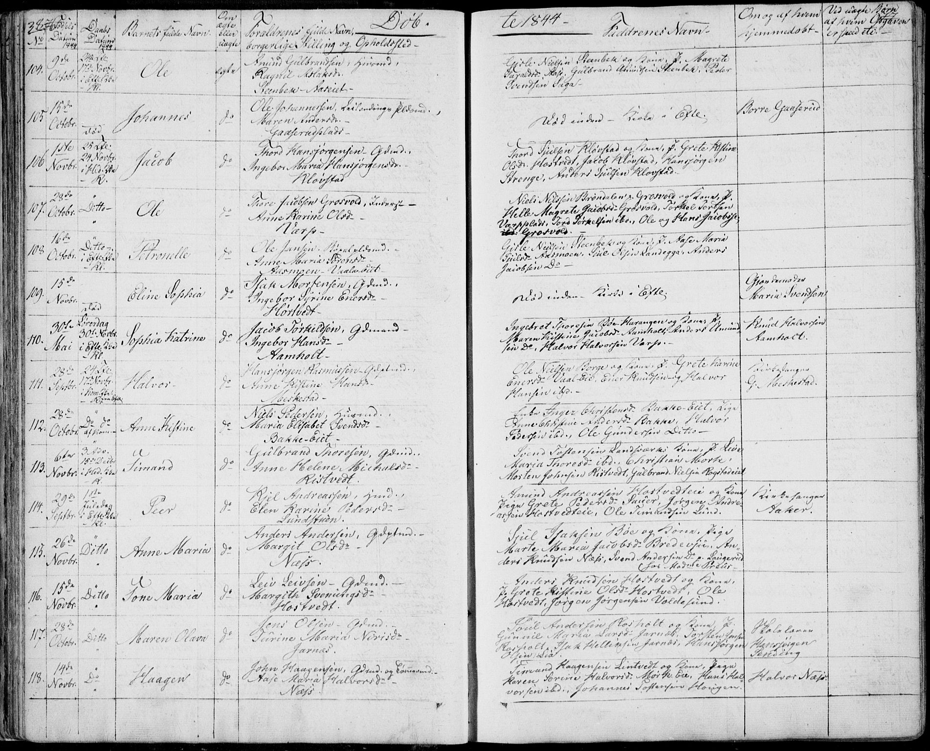 Sandsvær kirkebøker, AV/SAKO-A-244/F/Fa/L0005: Ministerialbok nr. I 5, 1840-1856, s. 76-77