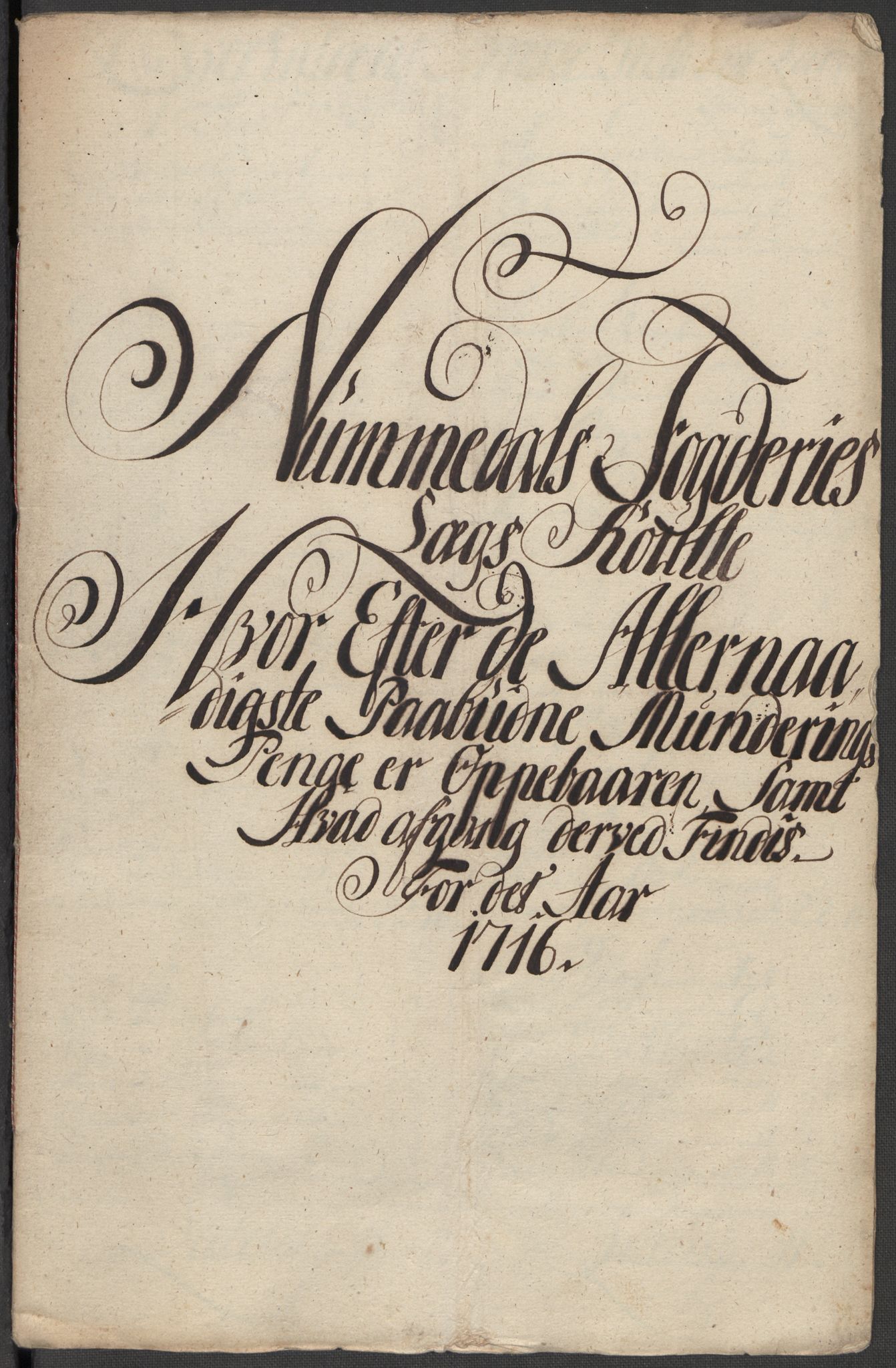Rentekammeret inntil 1814, Reviderte regnskaper, Fogderegnskap, RA/EA-4092/R64/L4437: Fogderegnskap Namdal, 1716, s. 88