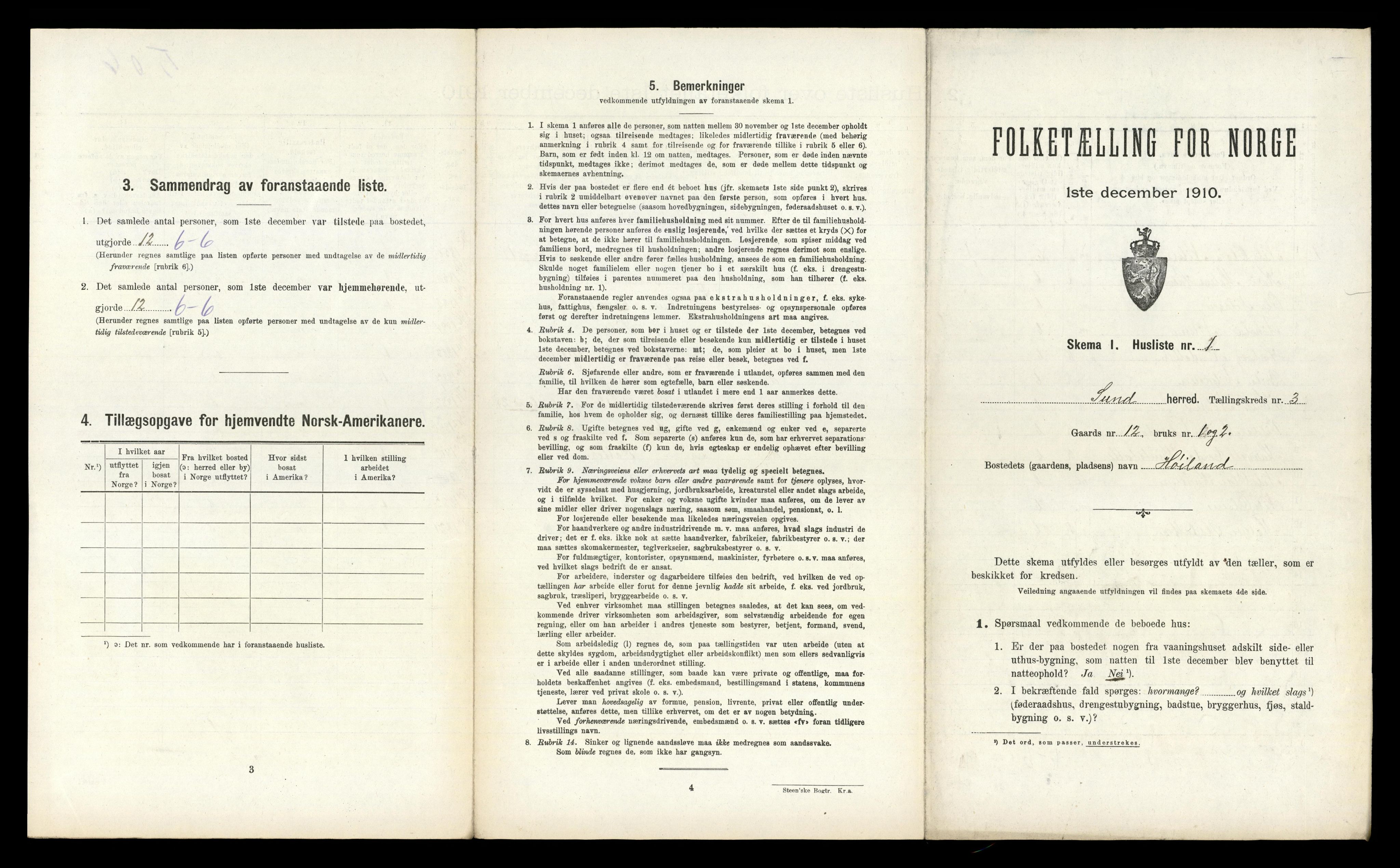 RA, Folketelling 1910 for 1245 Sund herred, 1910, s. 202