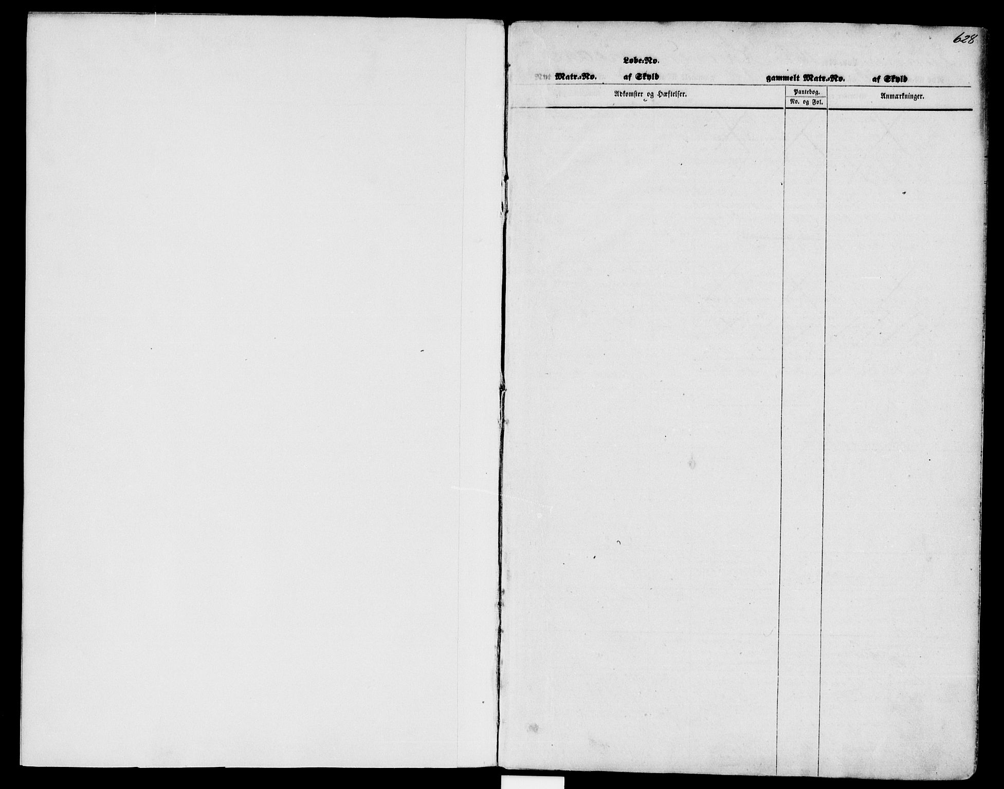 Hadeland og Land tingrett, SAH/TING-010/H/Ha/Hab/L0001/0002: Panteregister nr. b-1b, 1865-1905, s. 627-628