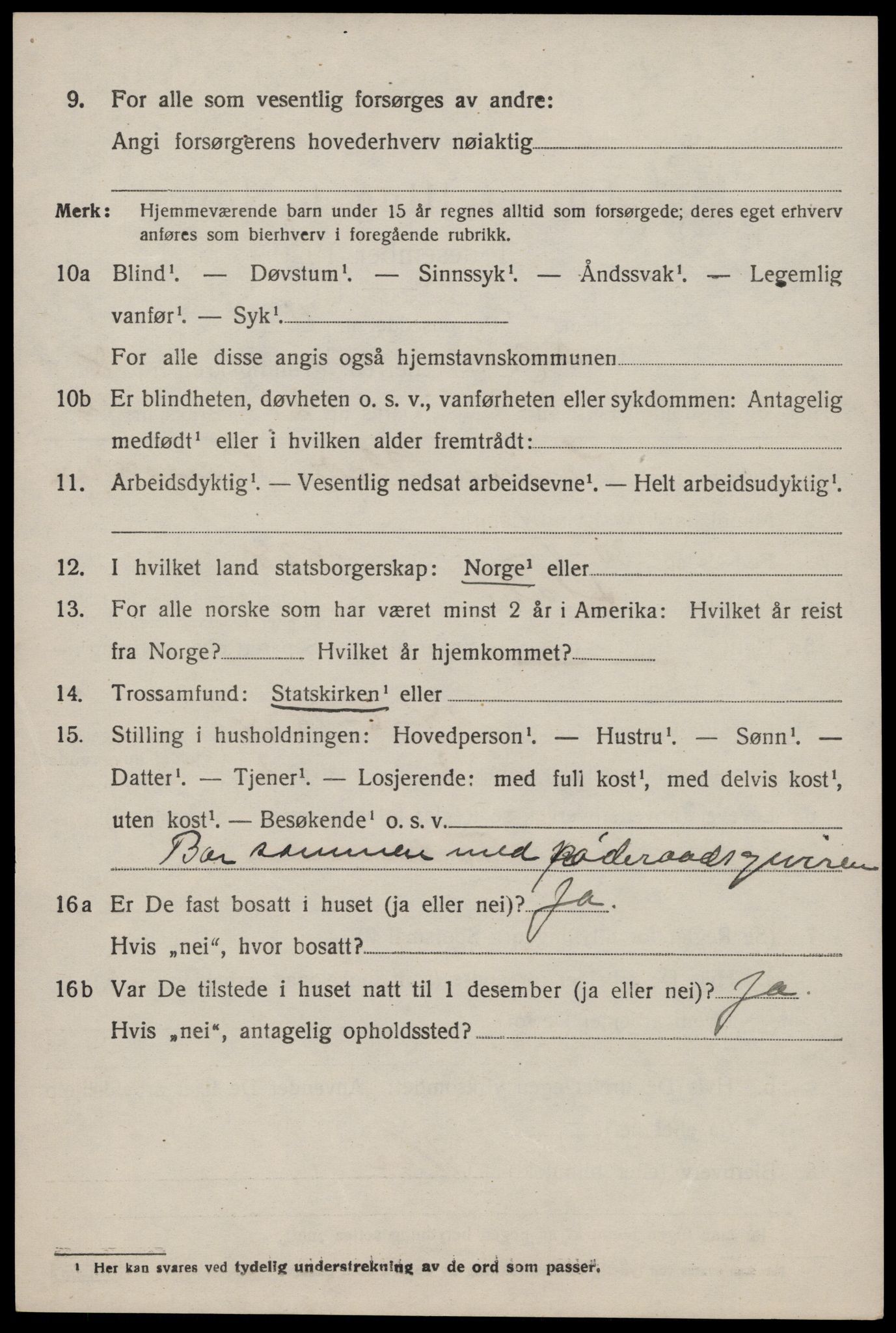 SAST, Folketelling 1920 for 1128 Høle herred, 1920, s. 2232