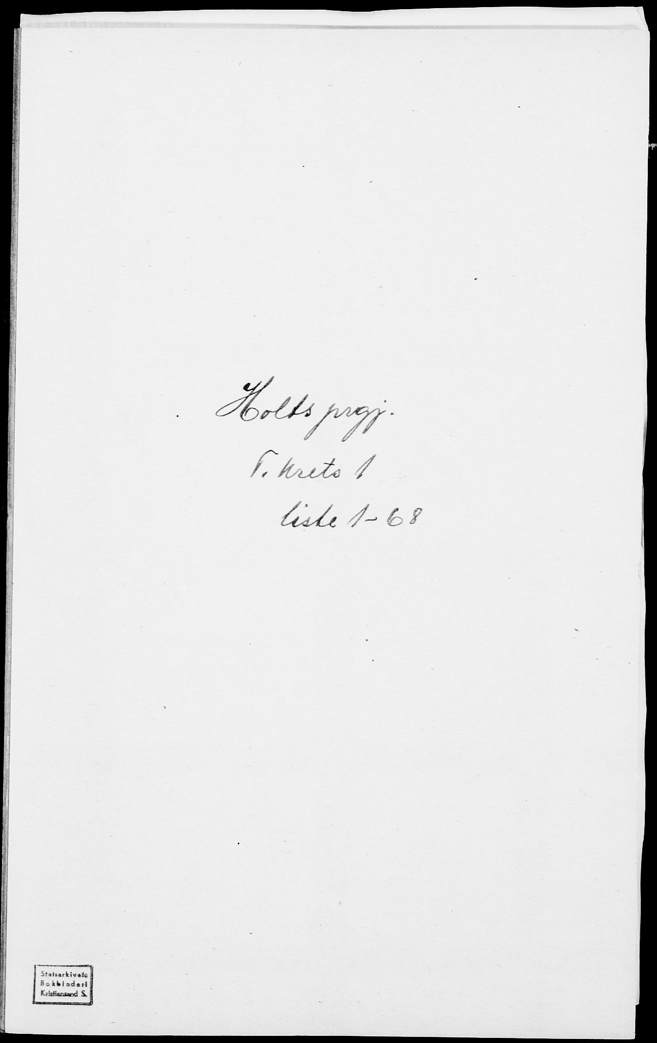 SAK, Folketelling 1875 for 0914L Holt prestegjeld, Holt sokn, 1875, s. 48