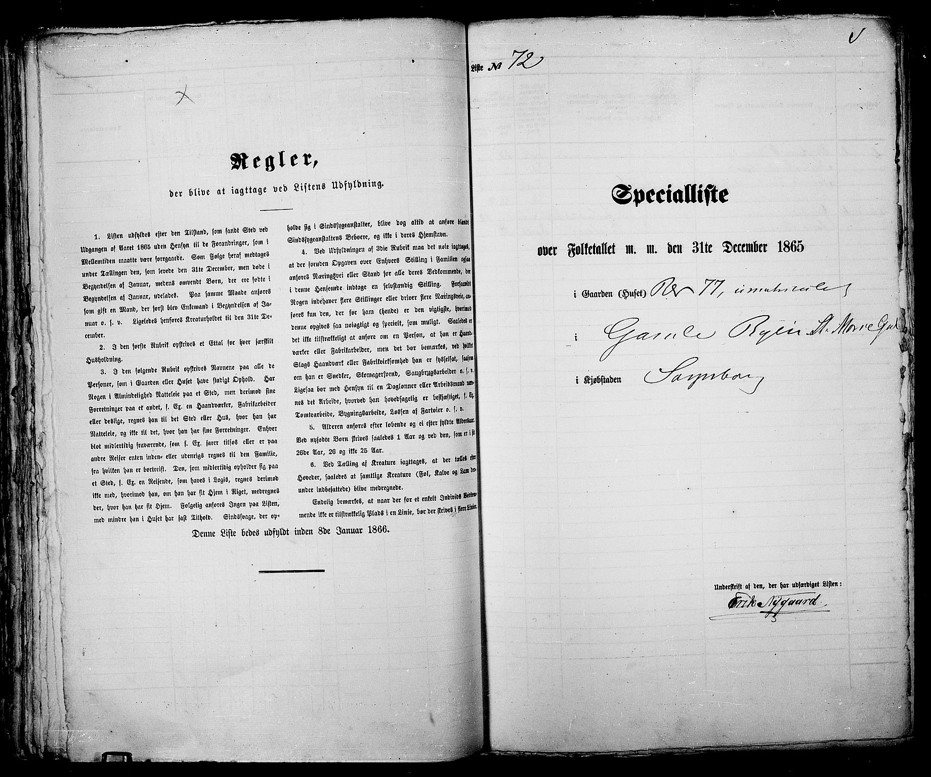 RA, Folketelling 1865 for 0102P Sarpsborg prestegjeld, 1865, s. 149