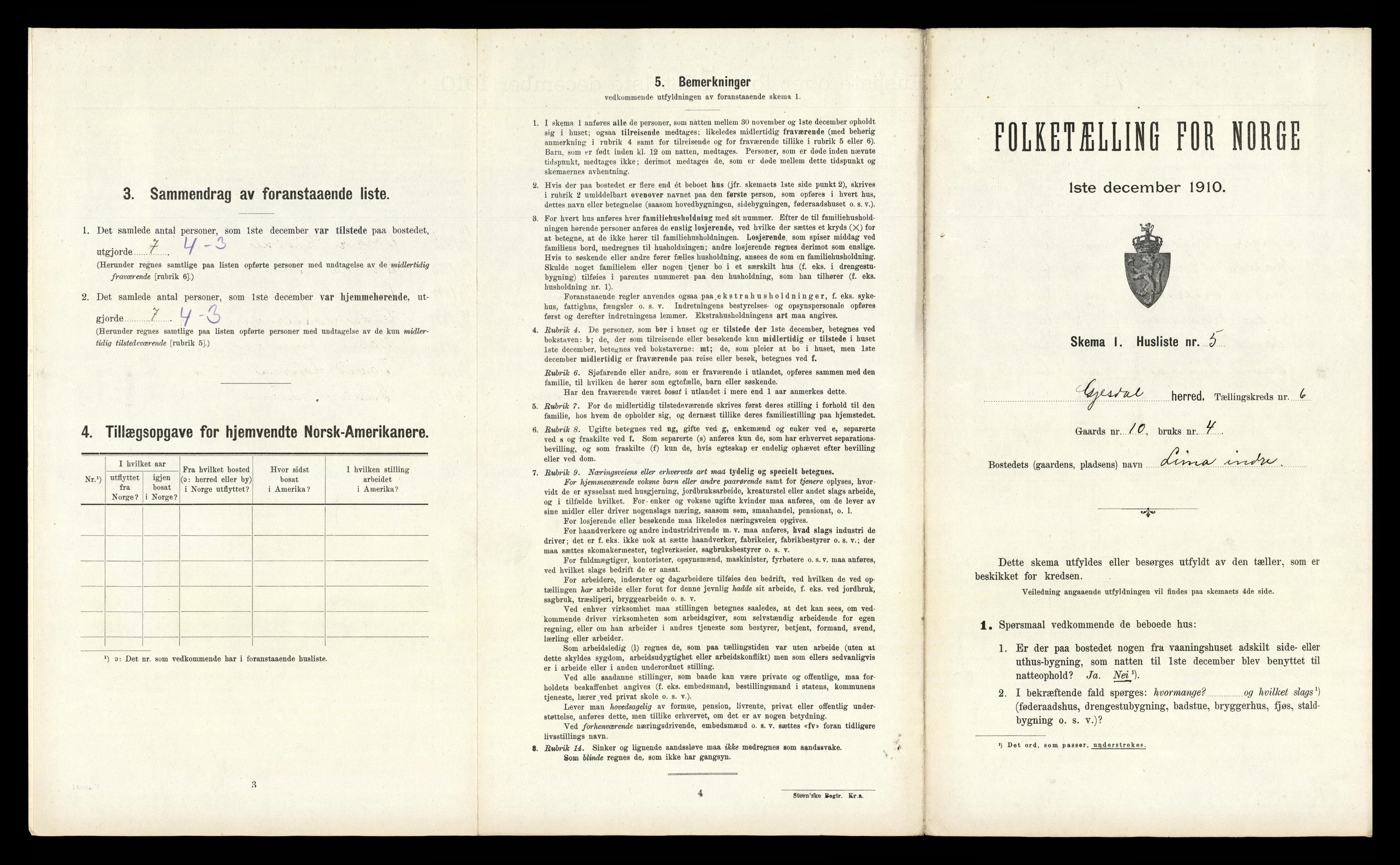 RA, Folketelling 1910 for 1122 Gjesdal herred, 1910, s. 504