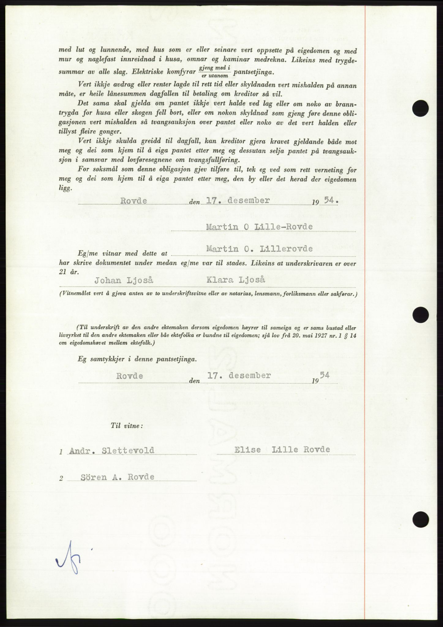 Søre Sunnmøre sorenskriveri, AV/SAT-A-4122/1/2/2C/L0126: Pantebok nr. 14B, 1954-1955, Dagboknr: 90/1955