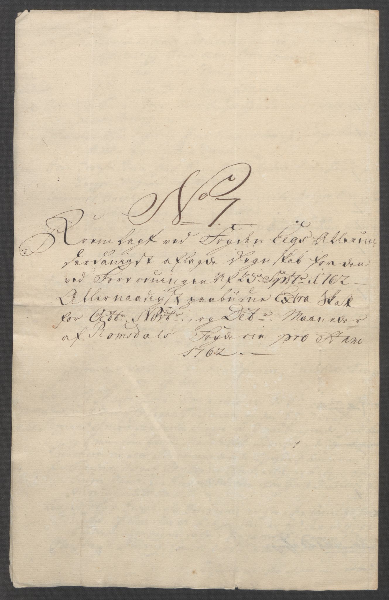 Rentekammeret inntil 1814, Reviderte regnskaper, Fogderegnskap, AV/RA-EA-4092/R55/L3730: Ekstraskatten Romsdal, 1762-1763, s. 230