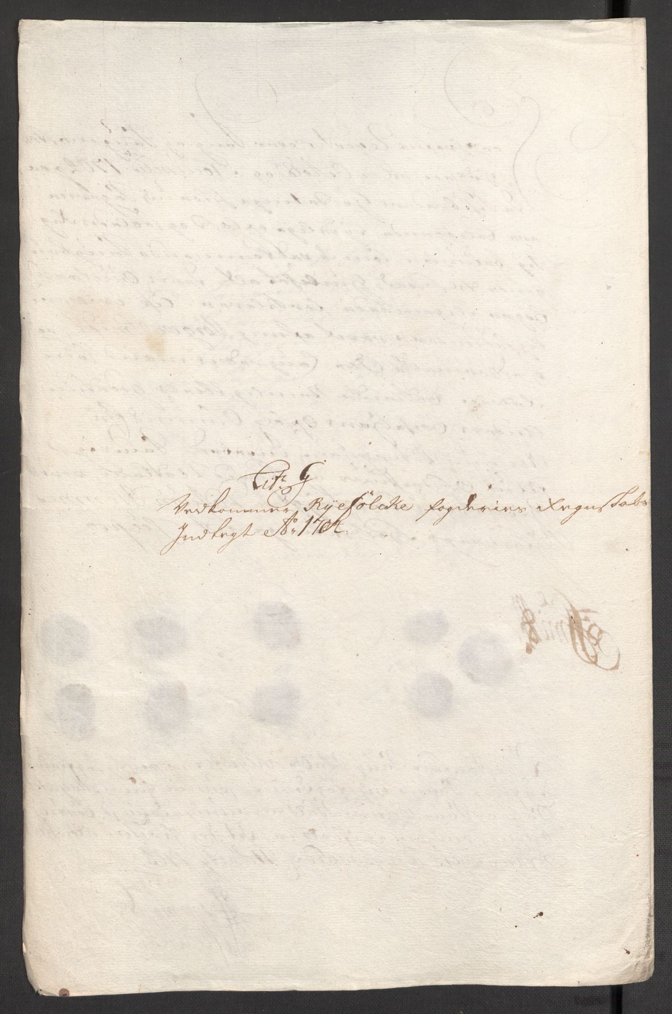 Rentekammeret inntil 1814, Reviderte regnskaper, Fogderegnskap, RA/EA-4092/R47/L2860: Fogderegnskap Ryfylke, 1703-1705, s. 207