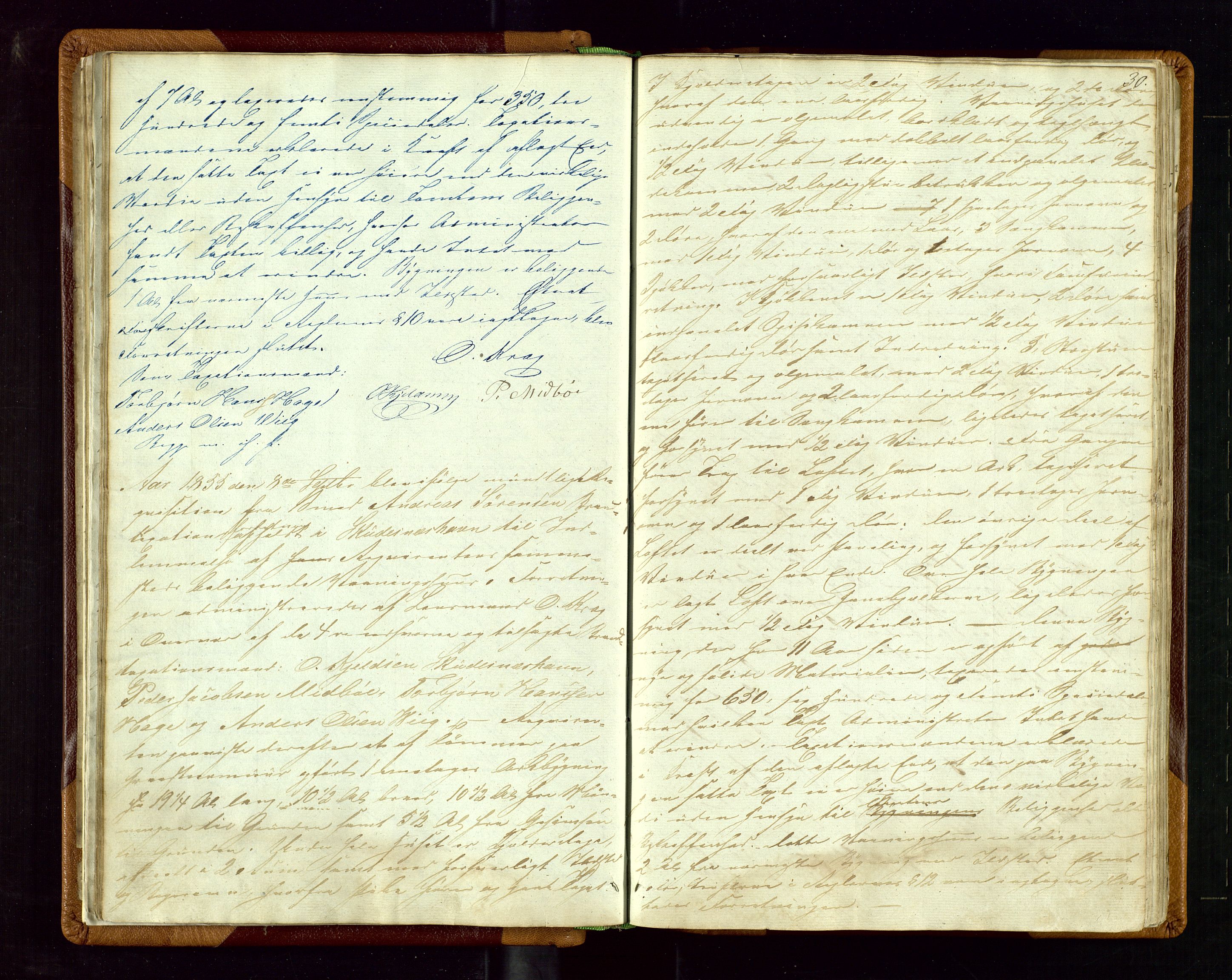 Skudenes lensmannskontor, AV/SAST-A-100444/Goa/L0001: Branntakstprotokoll, 1846-1879, s. 29b-30a
