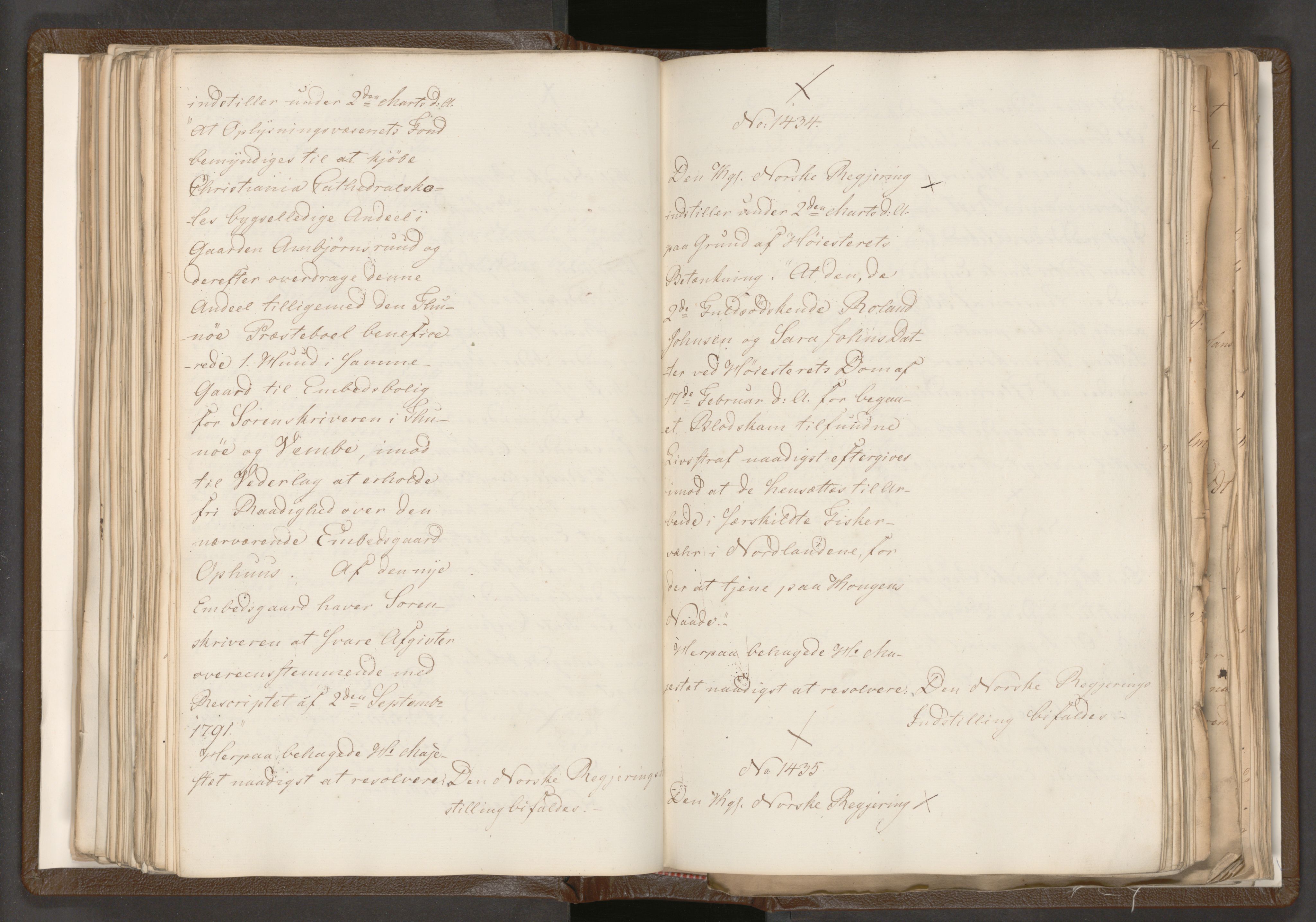 Statsrådssekretariatet, AV/RA-S-1001/A/Ab/L0018: Kgl. res. nr. 1112-1753, 1. halvår, 1824
