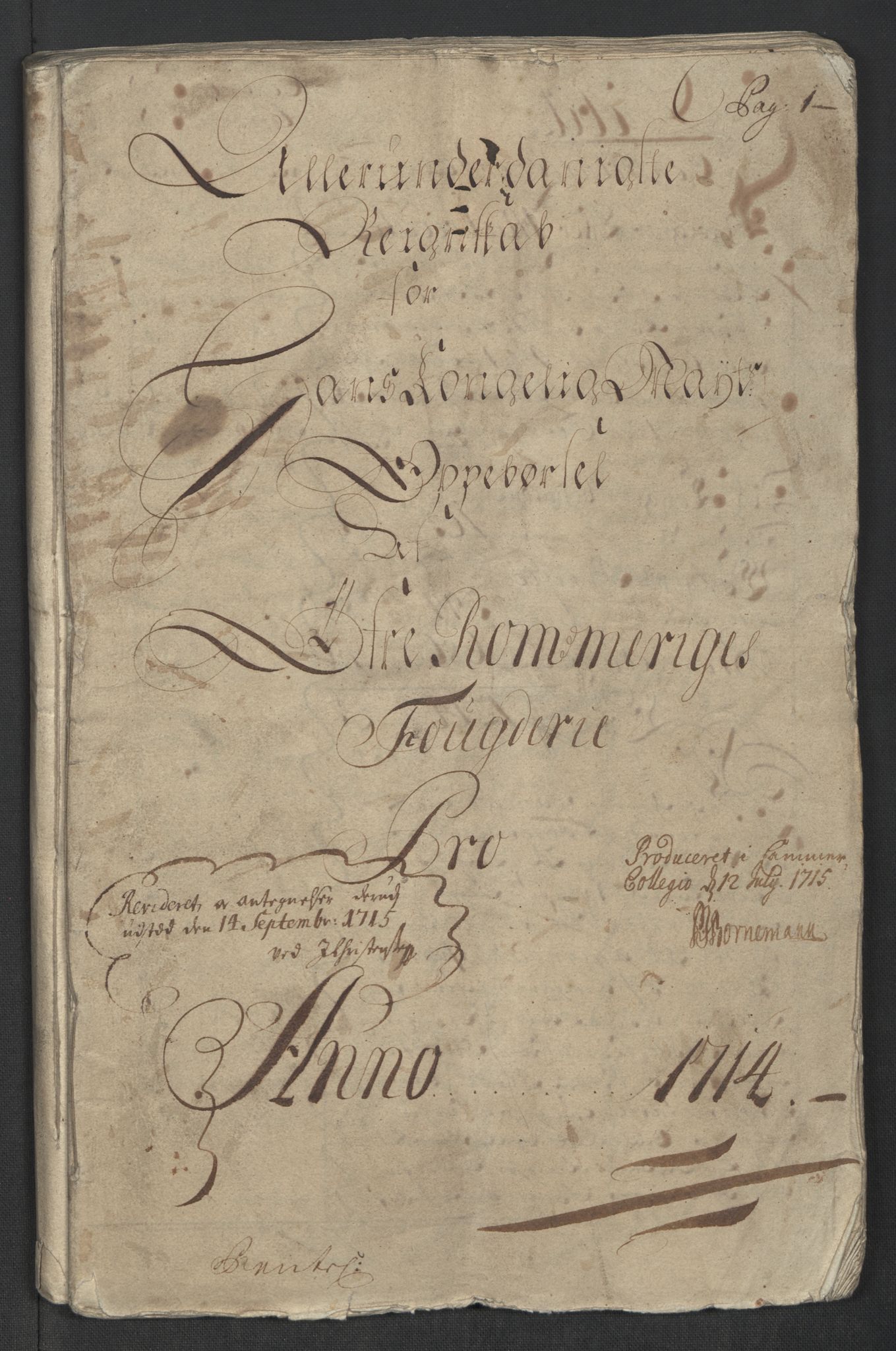 Rentekammeret inntil 1814, Reviderte regnskaper, Fogderegnskap, RA/EA-4092/R12/L0723: Fogderegnskap Øvre Romerike, 1713-1714, s. 82