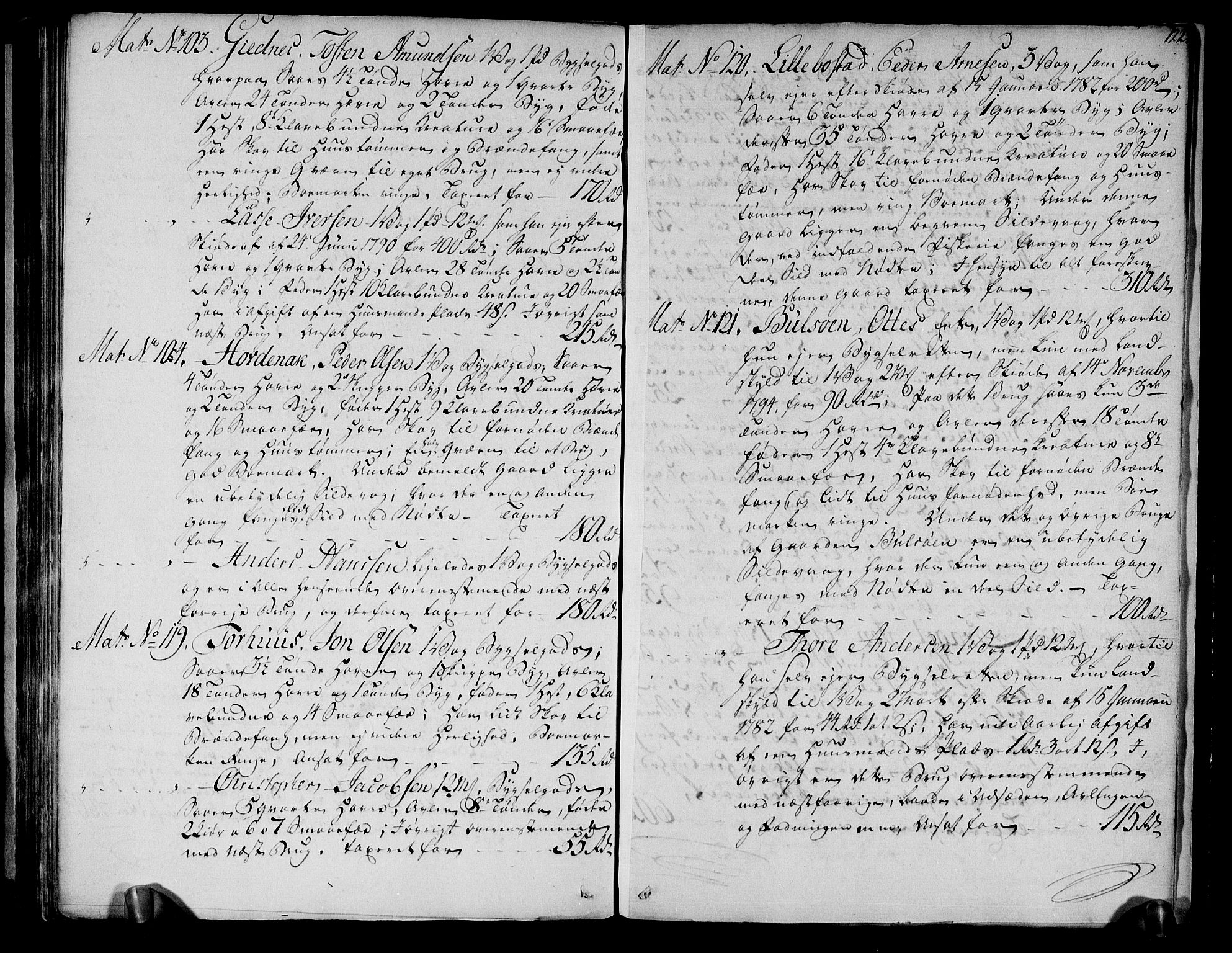 Rentekammeret inntil 1814, Realistisk ordnet avdeling, RA/EA-4070/N/Ne/Nea/L0126: Romsdal fogderi. Deliberasjonsprotokoll, 1803, s. 125