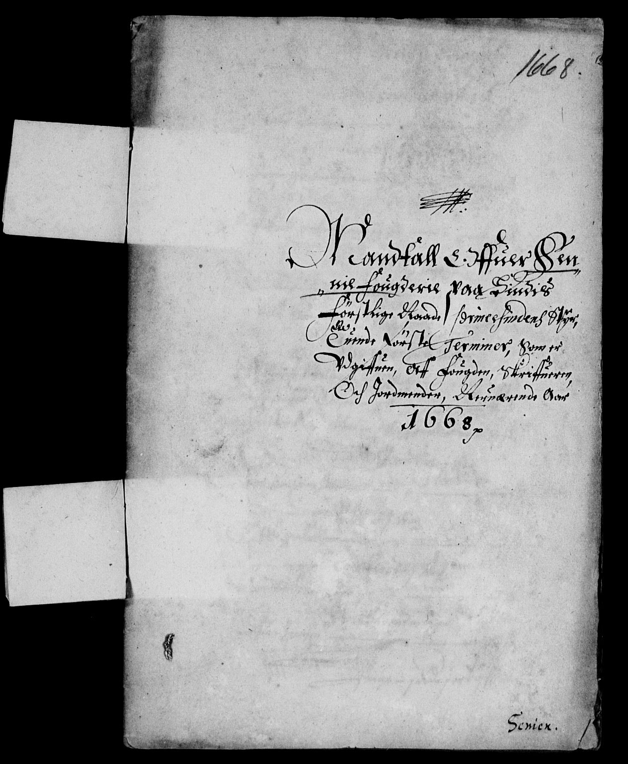 Rentekammeret inntil 1814, Reviderte regnskaper, Lensregnskaper, RA/EA-5023/R/Rb/Rbz/L0042: Nordlandenes len, 1656-1674