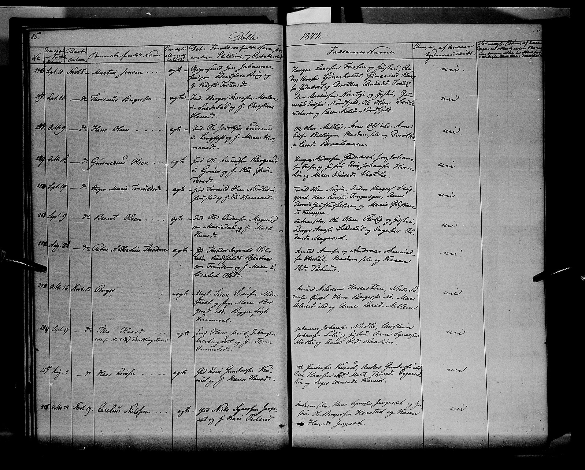 Vinger prestekontor, AV/SAH-PREST-024/H/Ha/Haa/L0009: Ministerialbok nr. 9, 1847-1855, s. 35