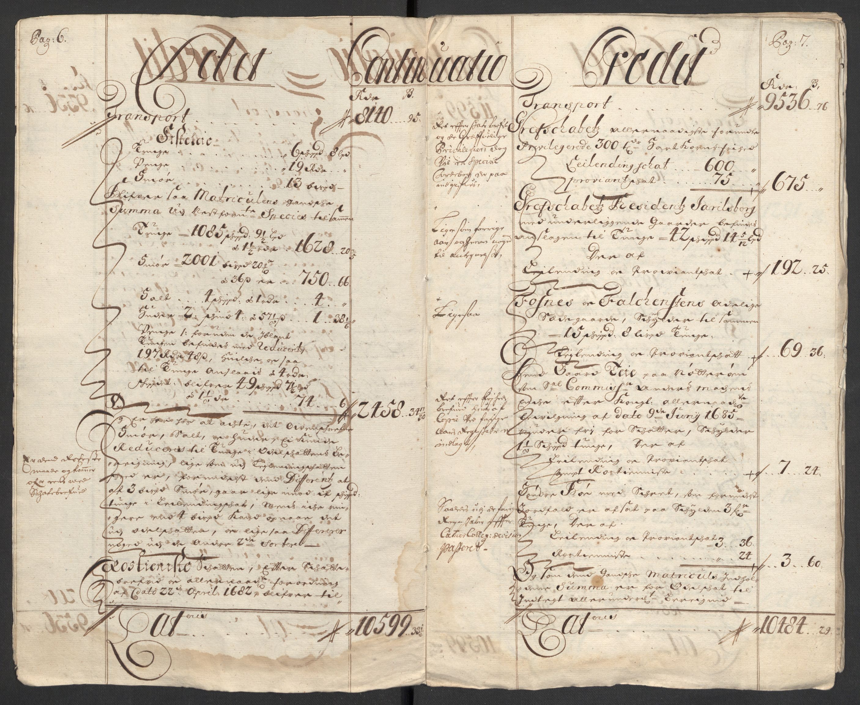 Rentekammeret inntil 1814, Reviderte regnskaper, Fogderegnskap, RA/EA-4092/R32/L1868: Fogderegnskap Jarlsberg grevskap, 1697-1699, s. 6