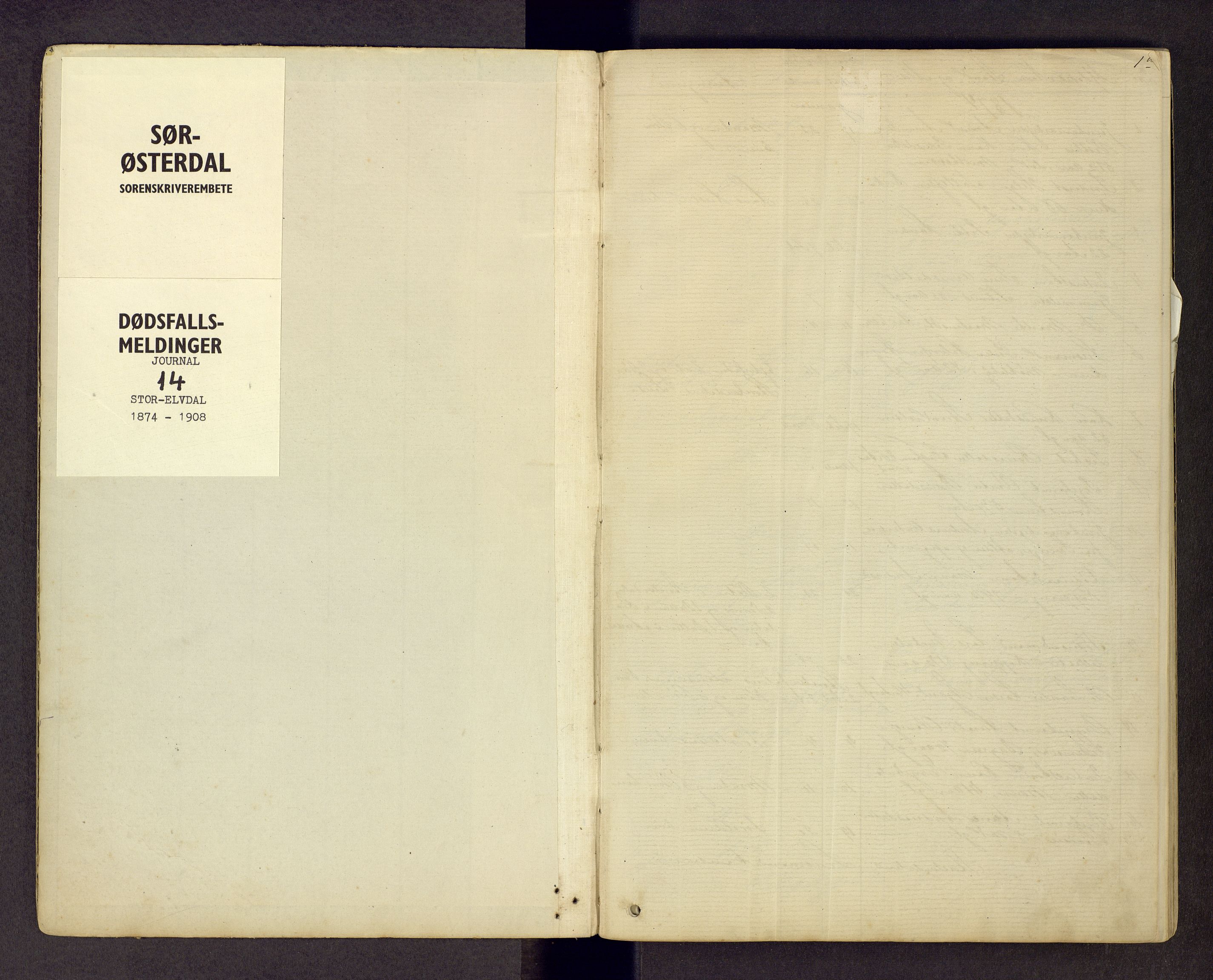 Sør-Østerdal sorenskriveri, AV/SAH-TING-018/J/Jg/L0014: Dødsfallsjournal, 1874-1908