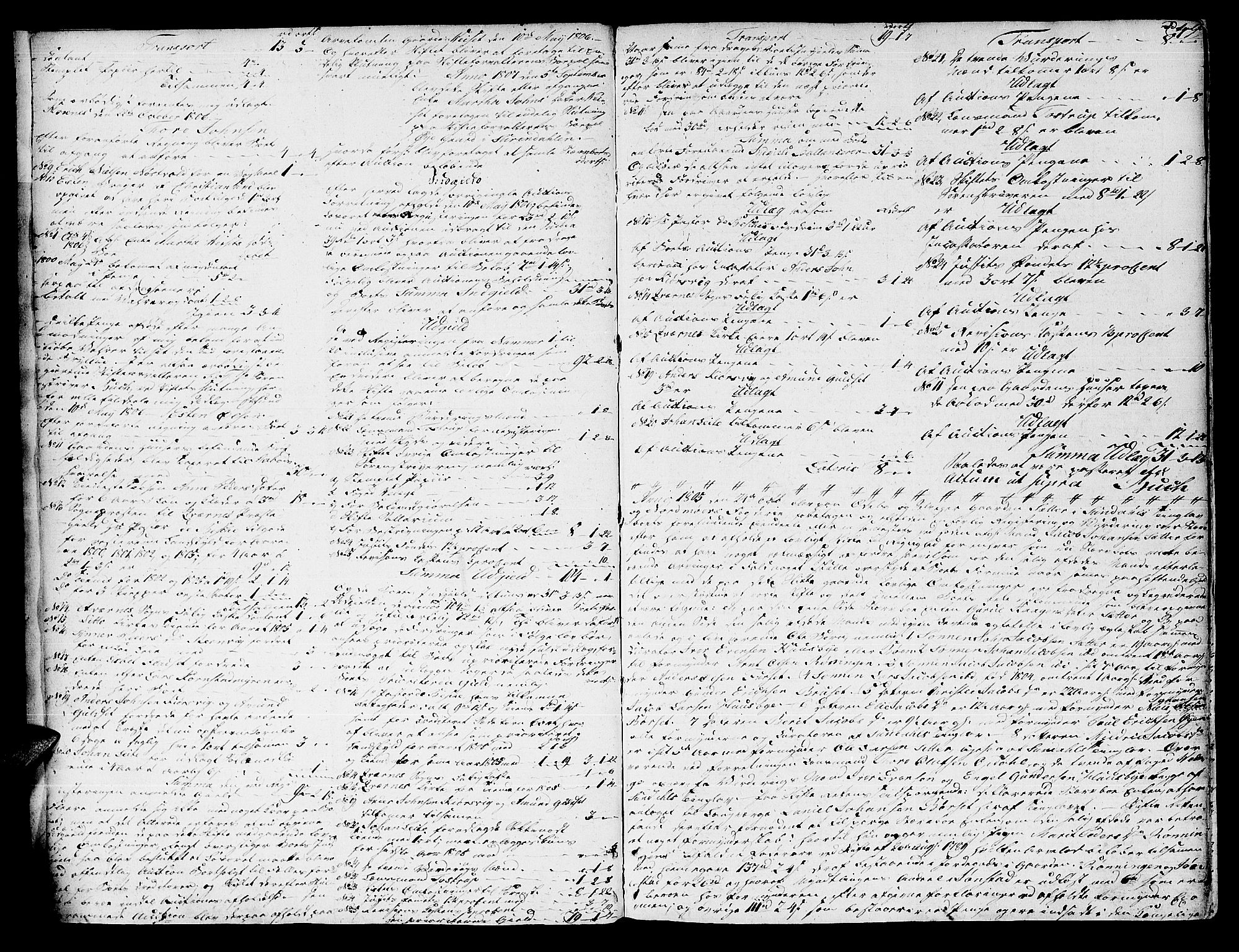 Nordmøre sorenskriveri, AV/SAT-A-4132/1/3/3A/L0024: Skifteprotokoll nr. 22, 1806-1813, s. 3b-4a
