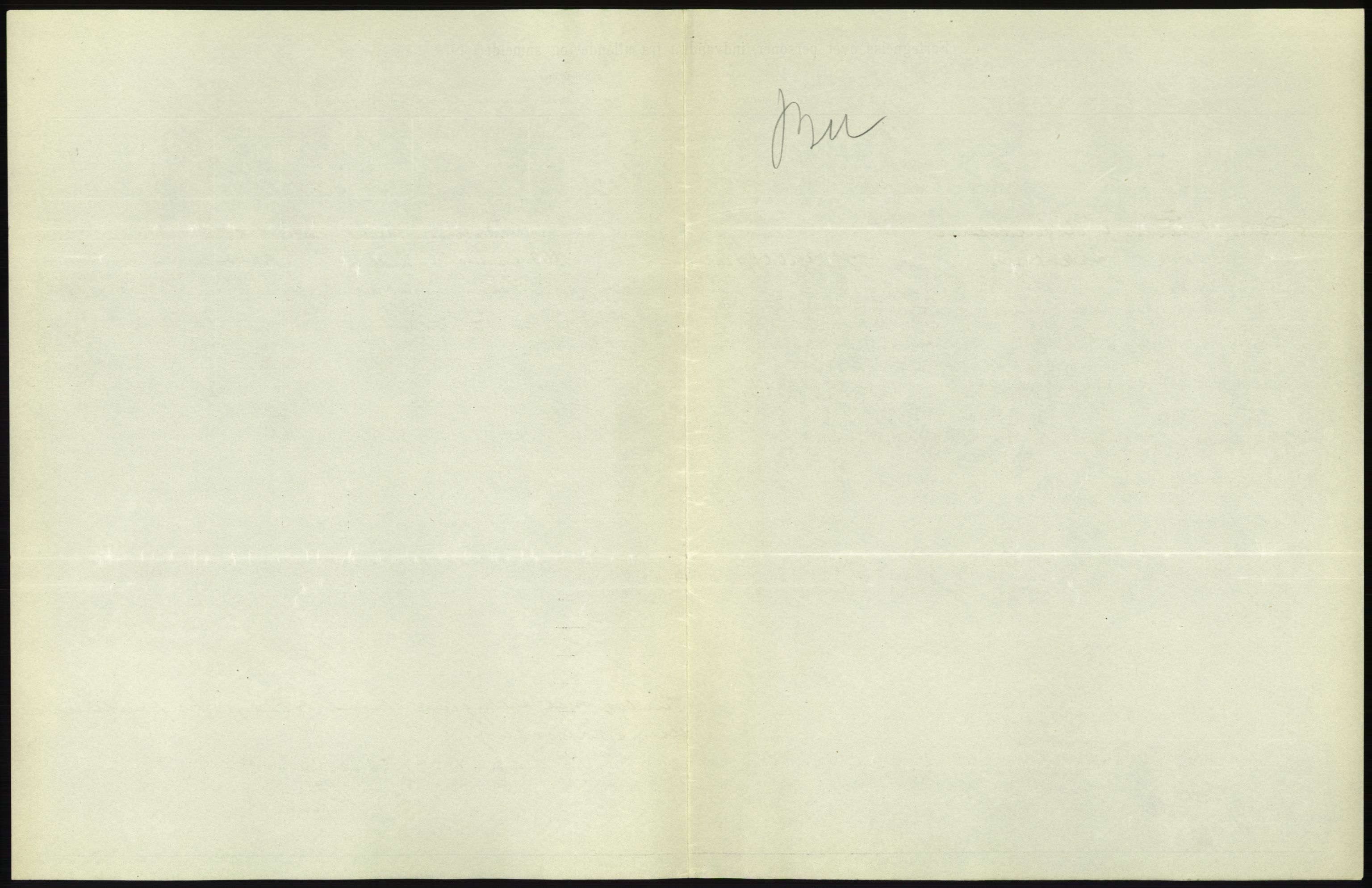 Statistisk sentralbyrå, Sosioøkonomiske emner, Folketellinger, boliger og boforhold, AV/RA-S-2231/F/Fa/L0001: Innvandring. Navn/fylkesvis, 1915, s. 301