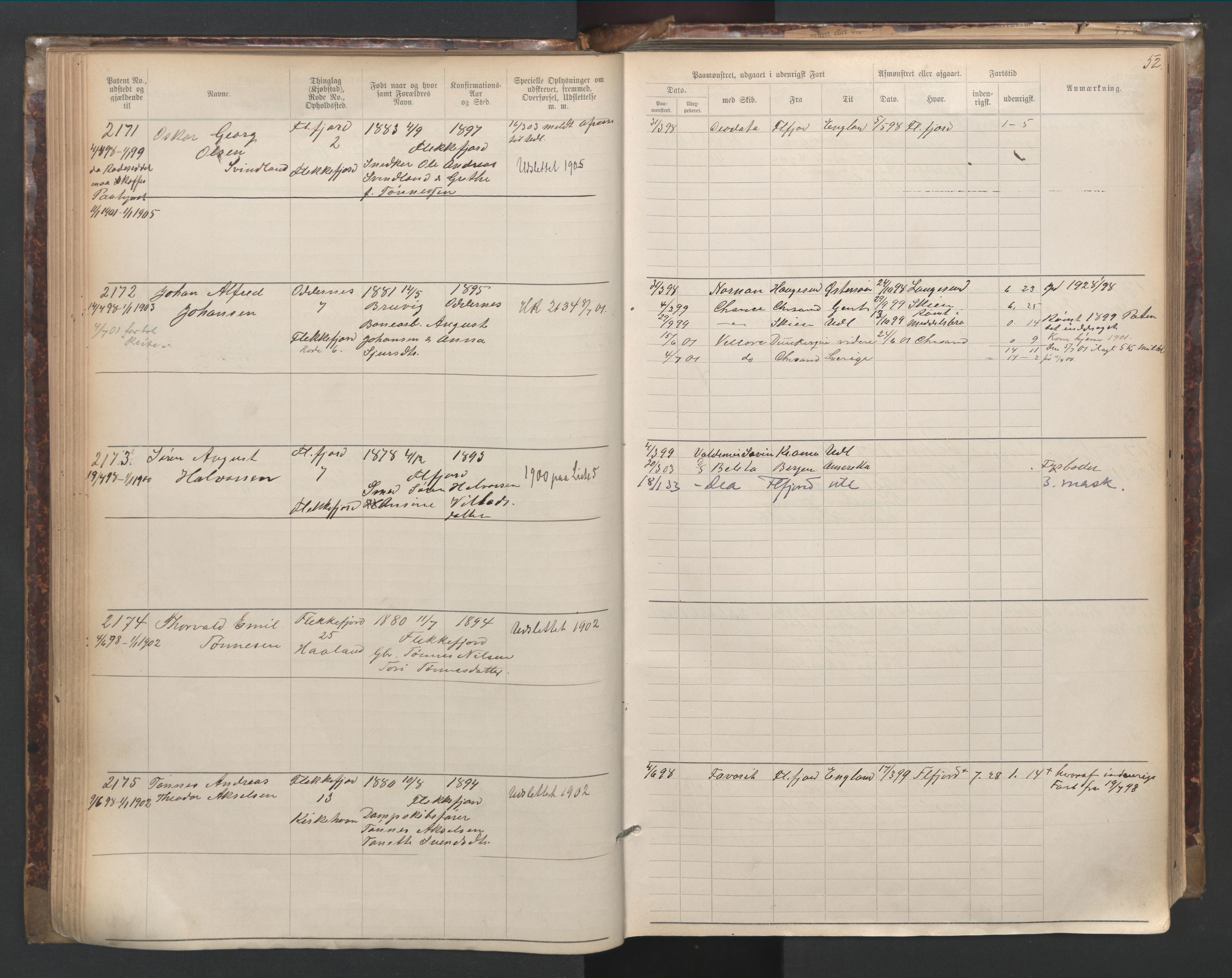 Flekkefjord mønstringskrets, AV/SAK-2031-0018/F/Fa/L0003: Annotasjonsrulle nr 1921-2963 med register, N-3, 1892-1948, s. 82