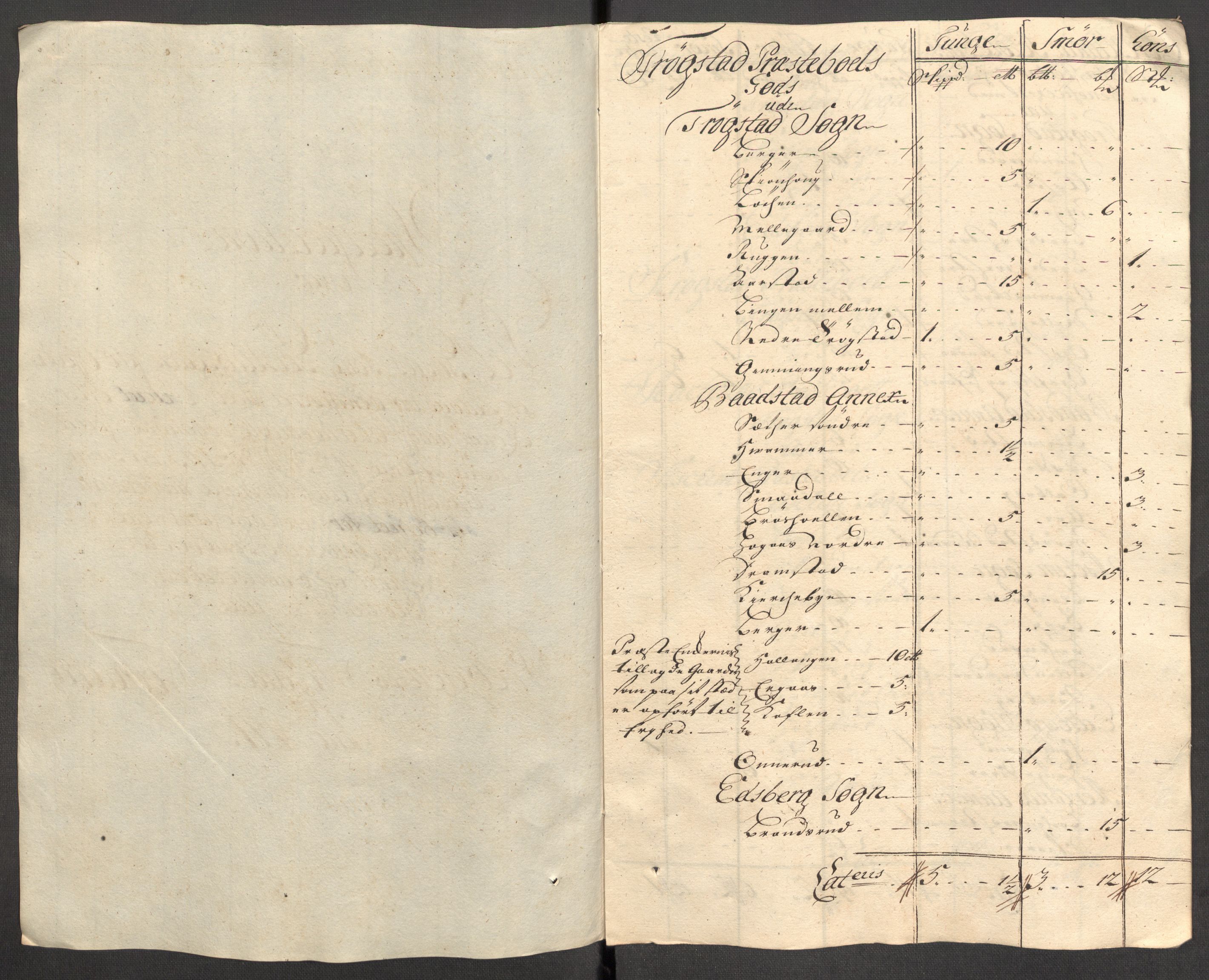 Rentekammeret inntil 1814, Reviderte regnskaper, Fogderegnskap, RA/EA-4092/R07/L0307: Fogderegnskap Rakkestad, Heggen og Frøland, 1713, s. 204