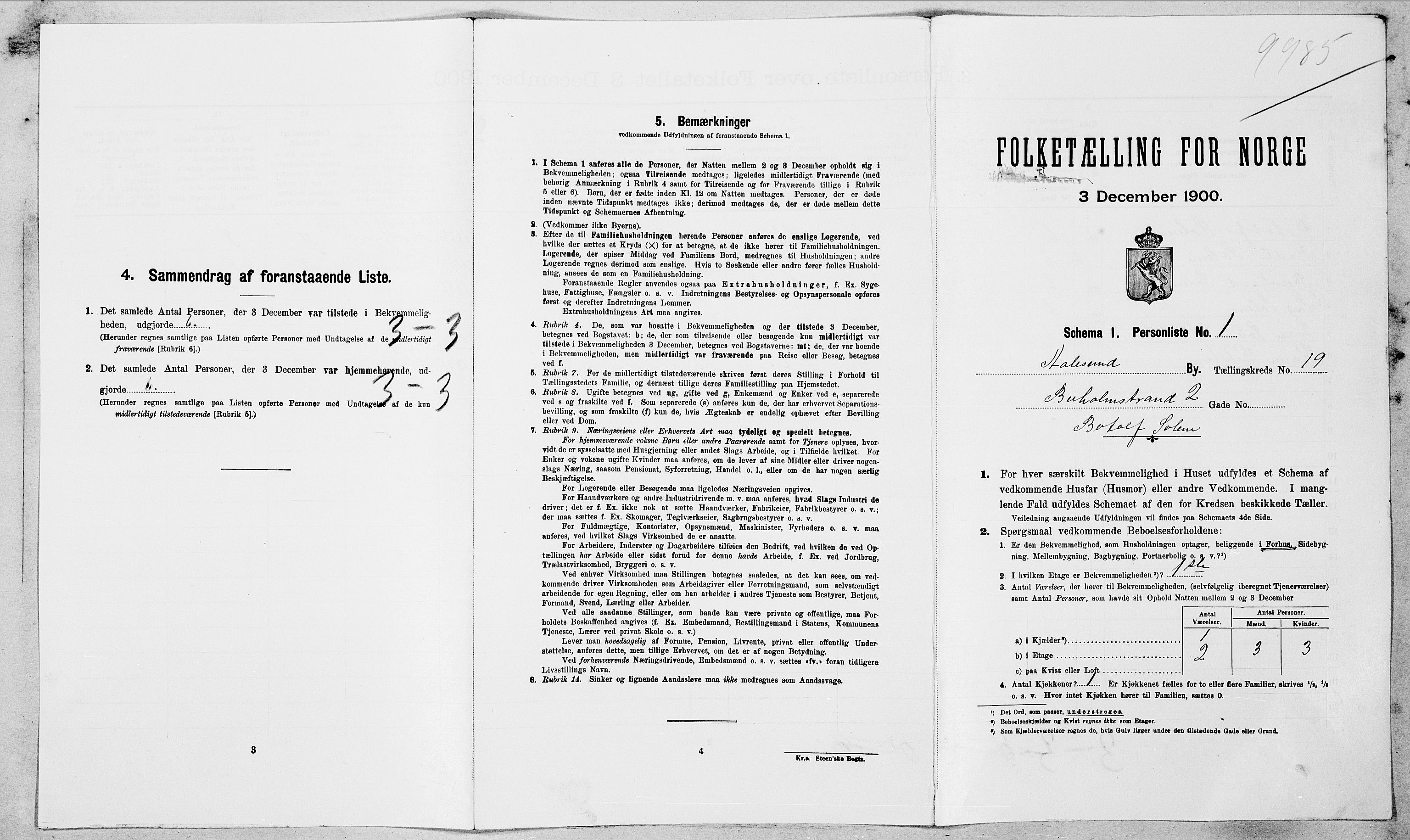 SAT, Folketelling 1900 for 1501 Ålesund kjøpstad, 1900, s. 4820