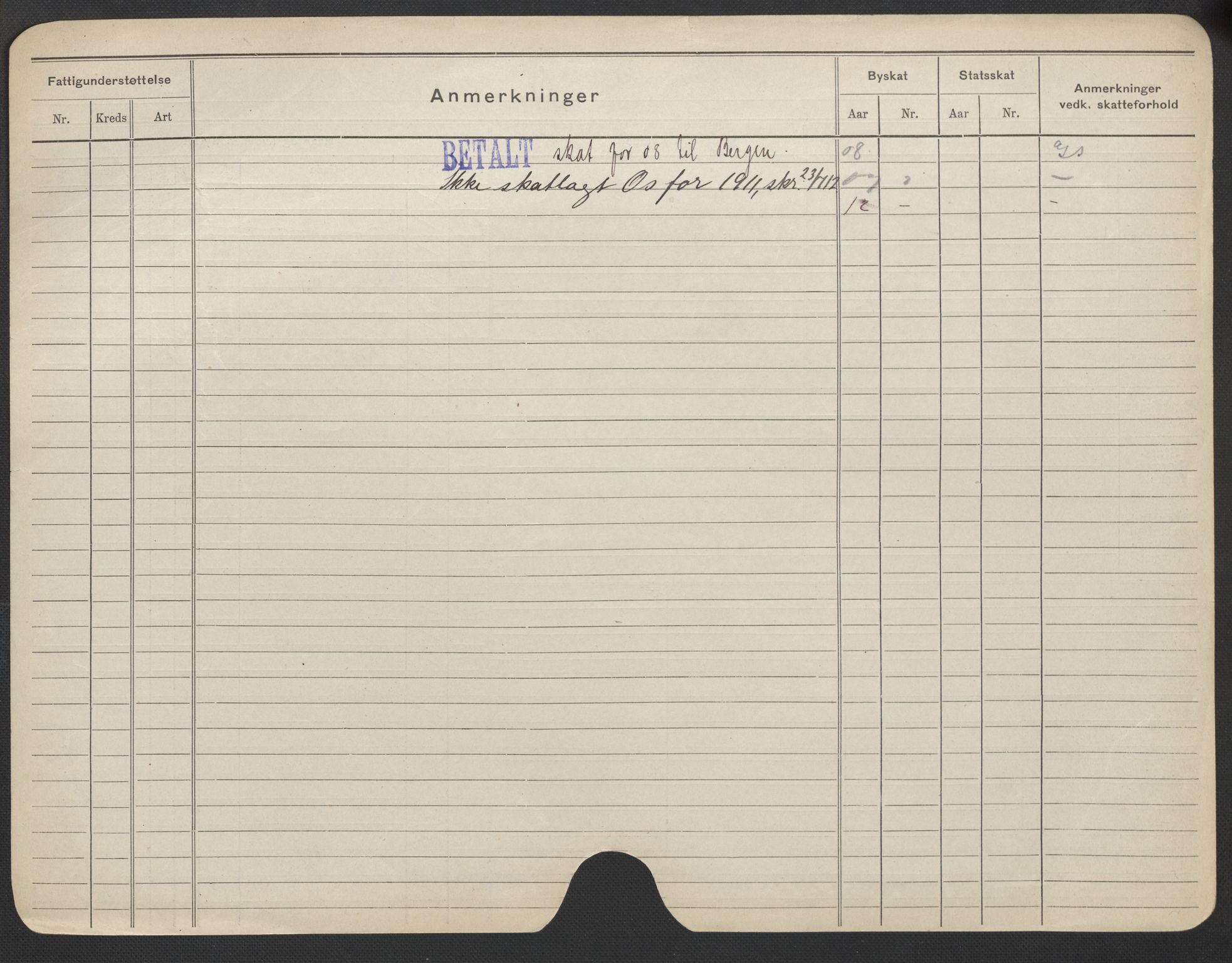 Oslo folkeregister, Registerkort, AV/SAO-A-11715/F/Fa/Fac/L0021: Kvinner, 1906-1914, s. 949b