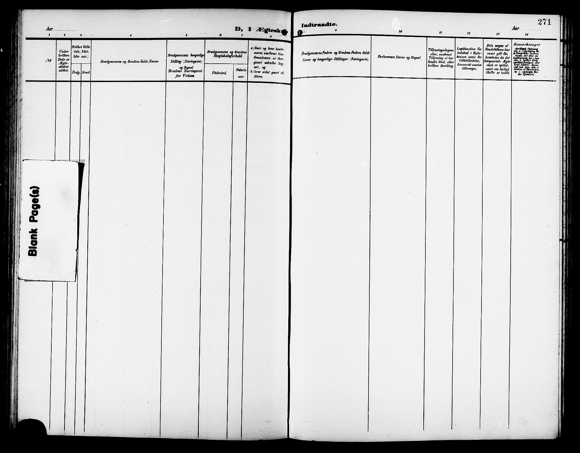 Ministerialprotokoller, klokkerbøker og fødselsregistre - Møre og Romsdal, SAT/A-1454/511/L0159: Klokkerbok nr. 511C05, 1902-1920, s. 271