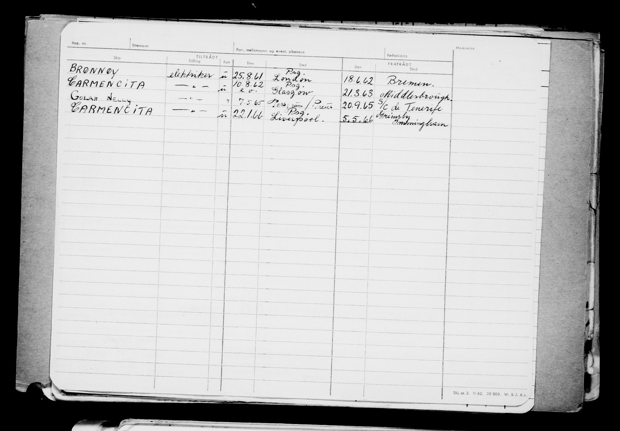 Direktoratet for sjømenn, AV/RA-S-3545/G/Gb/L0191: Hovedkort, 1921, s. 348