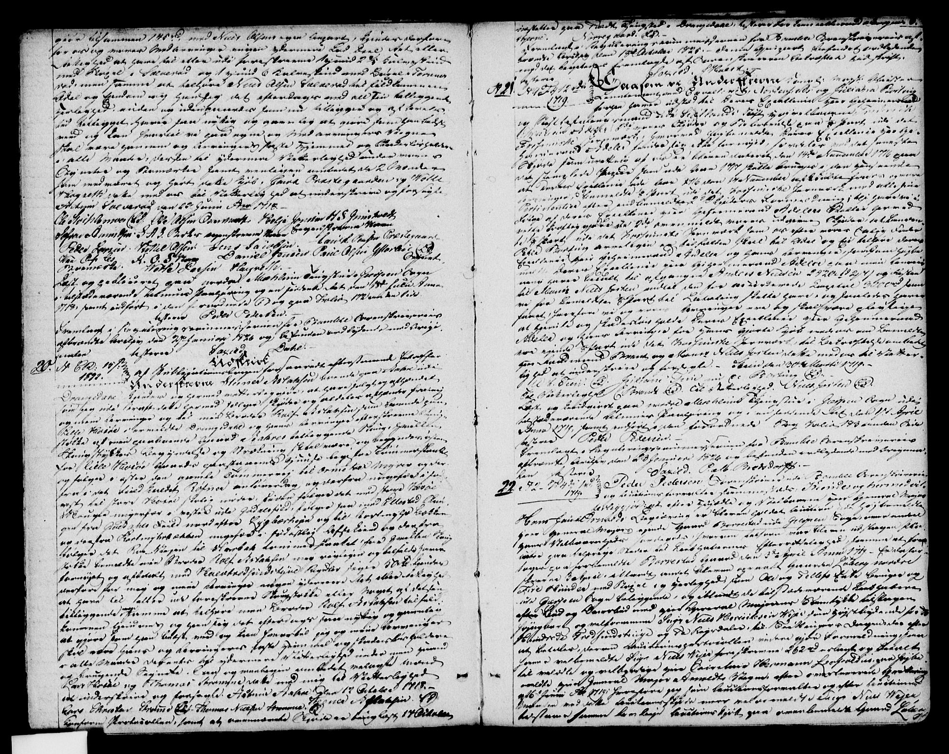 Bamble sorenskriveri, SAKO/A-214/G/Ga/Gaa/L0001: Pantebok nr. I 1, 1692-1818, s. 8