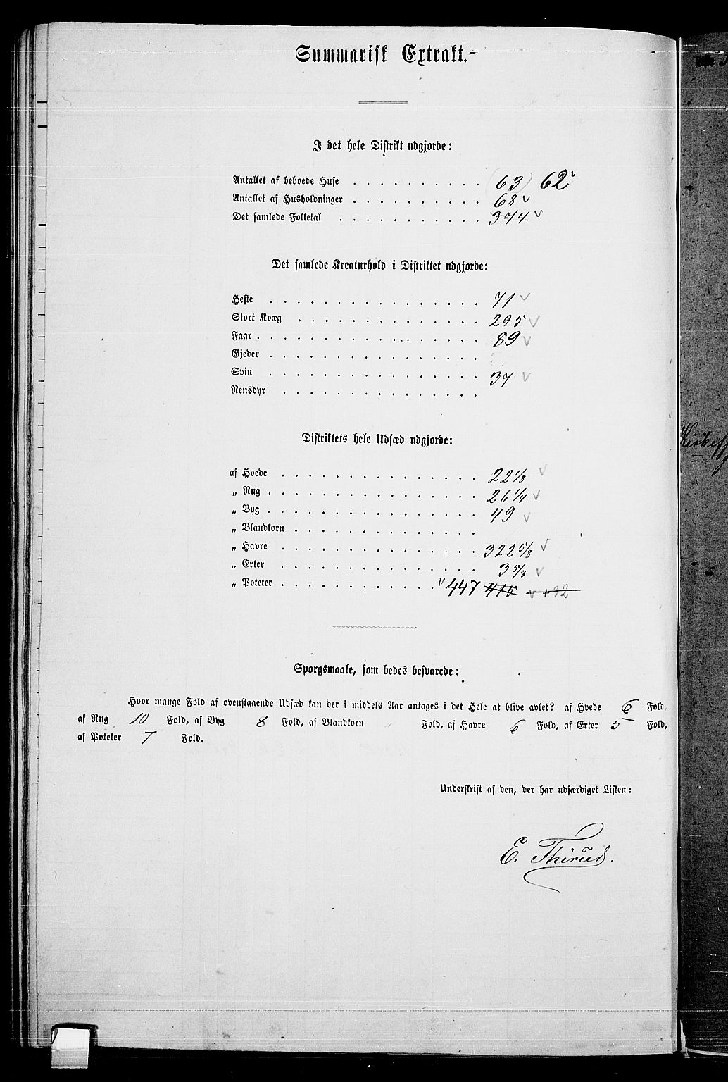 RA, Folketelling 1865 for 0215L Drøbak prestegjeld, Frogn sokn, 1865, s. 39