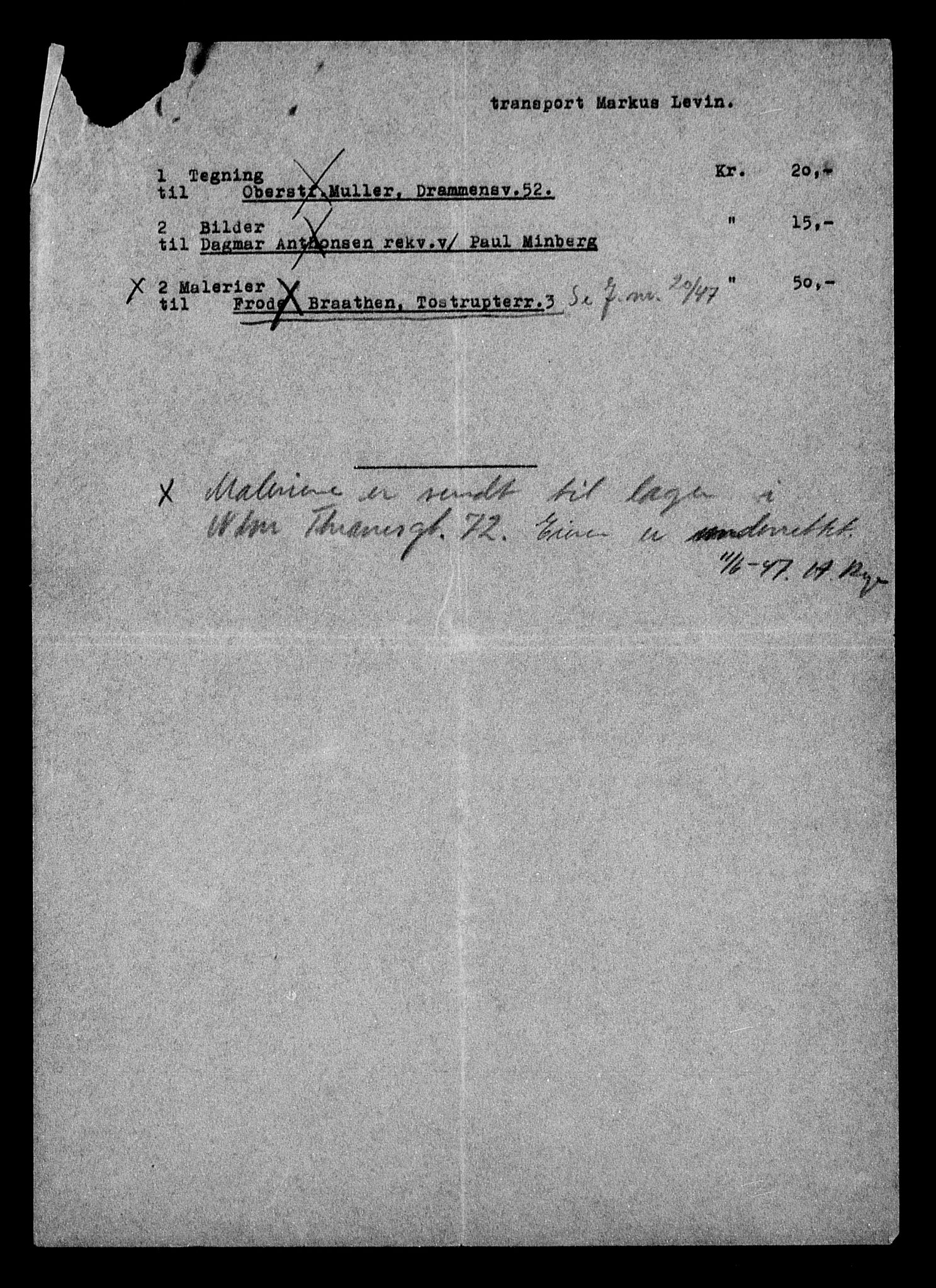 Justisdepartementet, Tilbakeføringskontoret for inndratte formuer, AV/RA-S-1564/H/Hc/Hcc/L0957: --, 1945-1947, s. 445