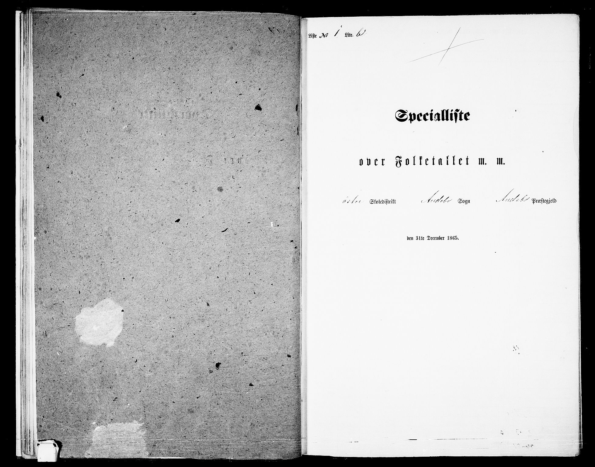 RA, Folketelling 1865 for 0719P Andebu prestegjeld, 1865, s. 23
