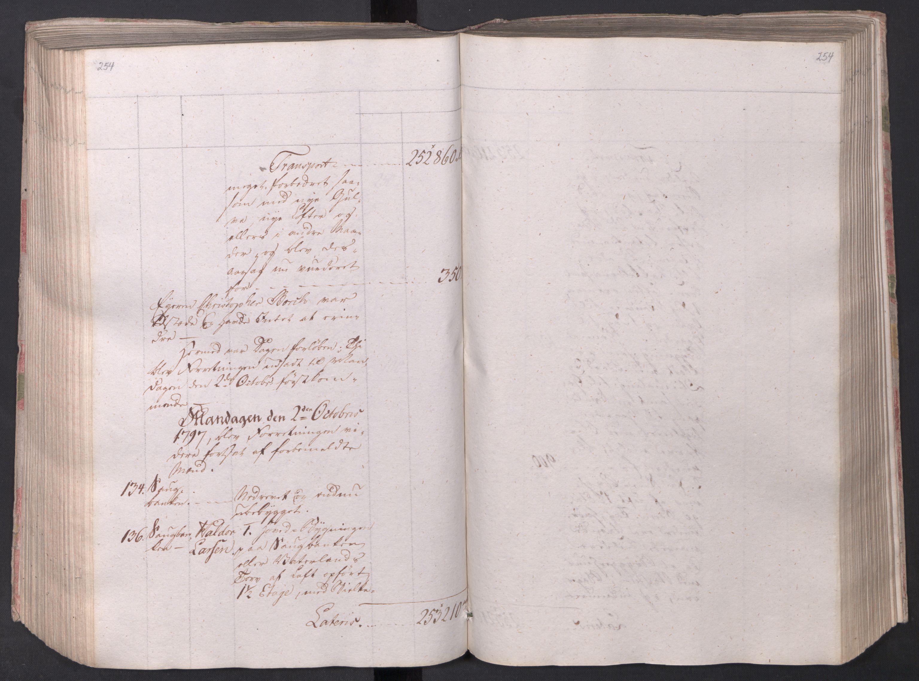 Kristiania stiftamt, AV/SAO-A-10386/I/Ia/L0015: Branntakster, 1797, s. 254