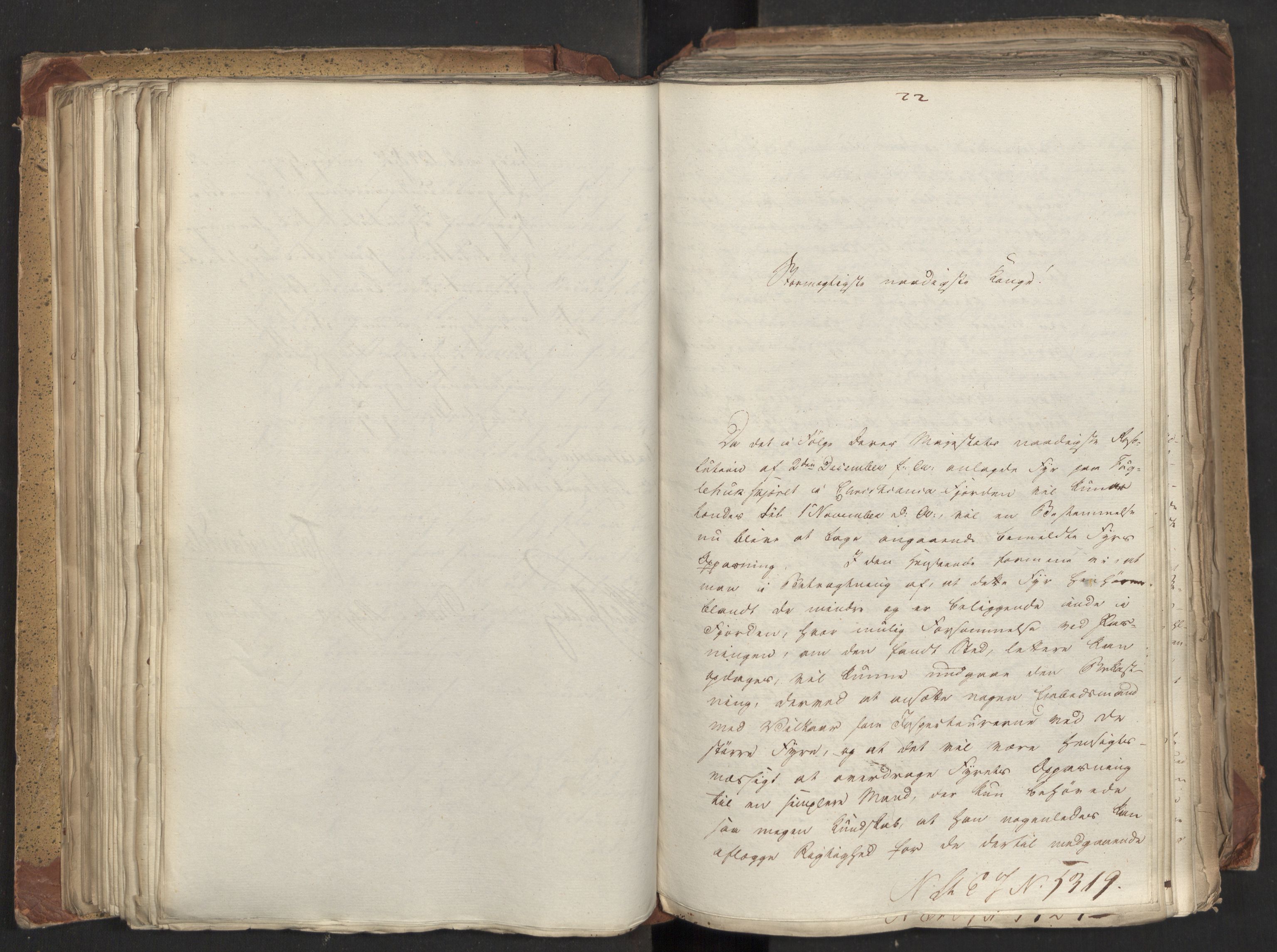 Statsrådsavdelingen i Stockholm, AV/RA-S-1003/D/Da/L0027: Regjeringsinnstillinger nr. 5275-5436, 1821, s. 205