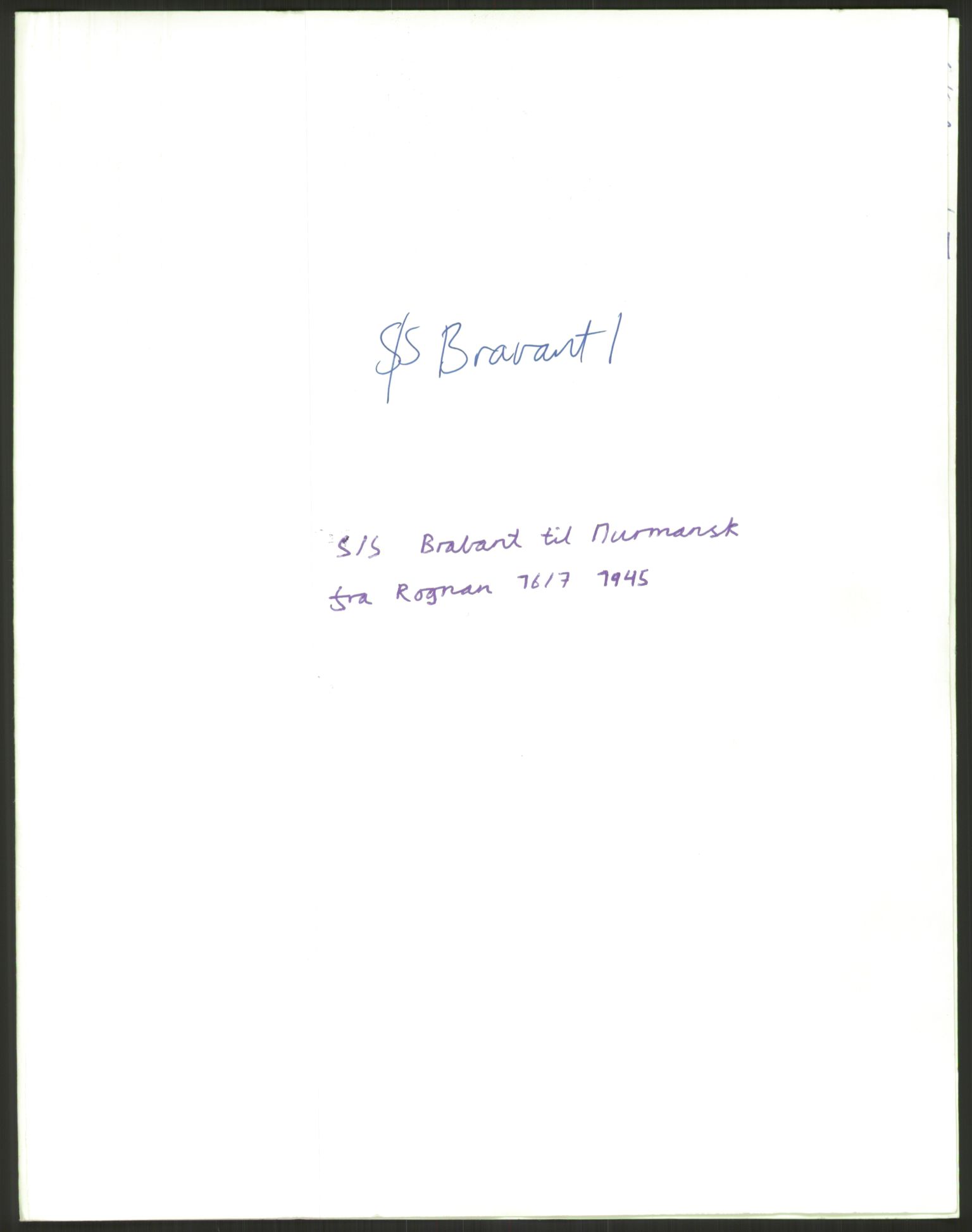 Flyktnings- og fangedirektoratet, Repatrieringskontoret, AV/RA-S-1681/D/Db/L0023: Displaced Persons (DPs) og sivile tyskere, 1945-1948, s. 383