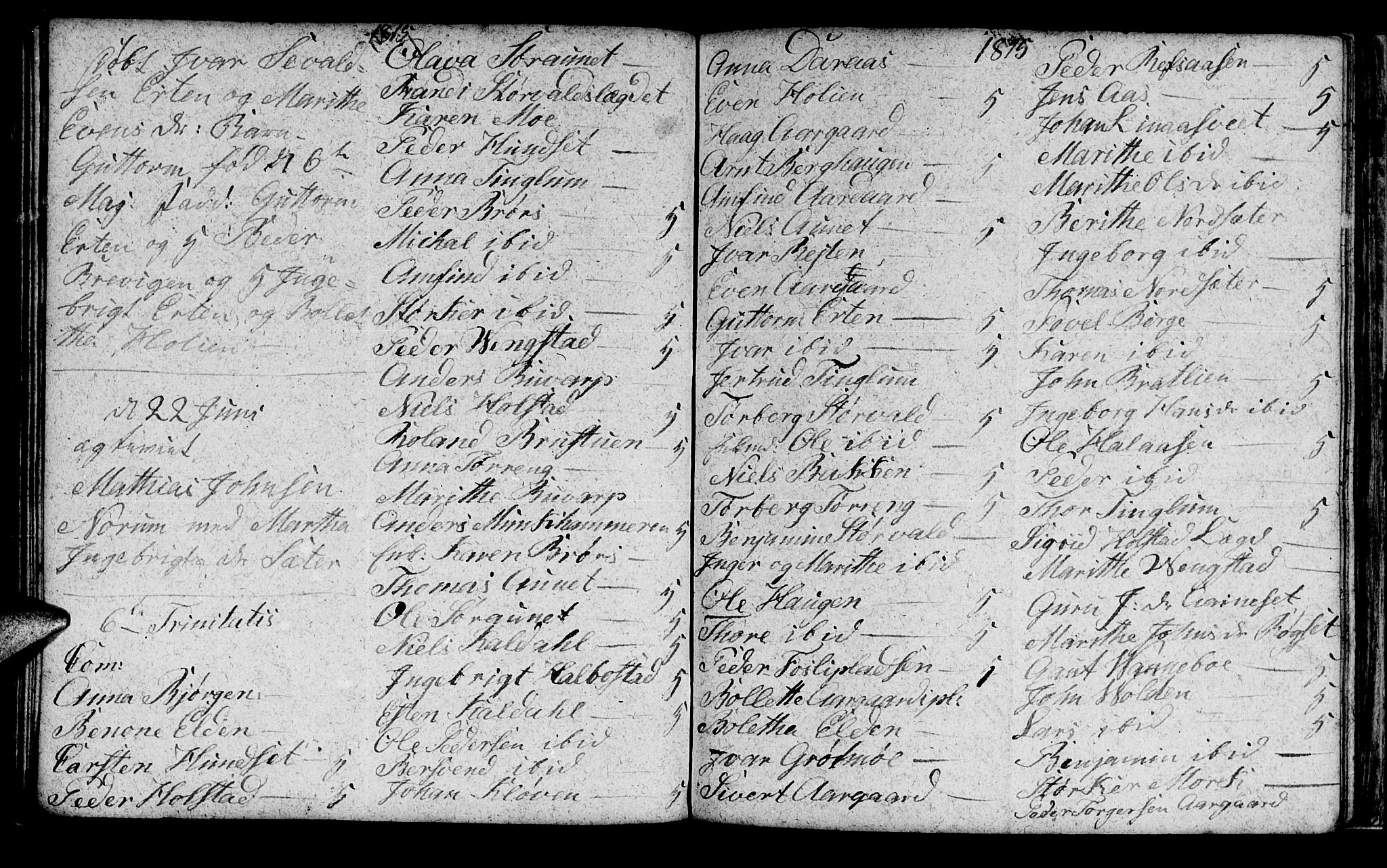 Ministerialprotokoller, klokkerbøker og fødselsregistre - Nord-Trøndelag, AV/SAT-A-1458/742/L0410: Klokkerbok nr. 742C01, 1806-1821