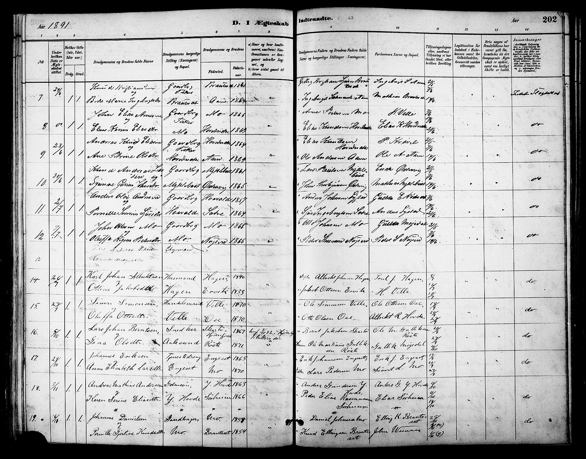 Ministerialprotokoller, klokkerbøker og fødselsregistre - Møre og Romsdal, AV/SAT-A-1454/513/L0189: Klokkerbok nr. 513C03, 1883-1904, s. 202