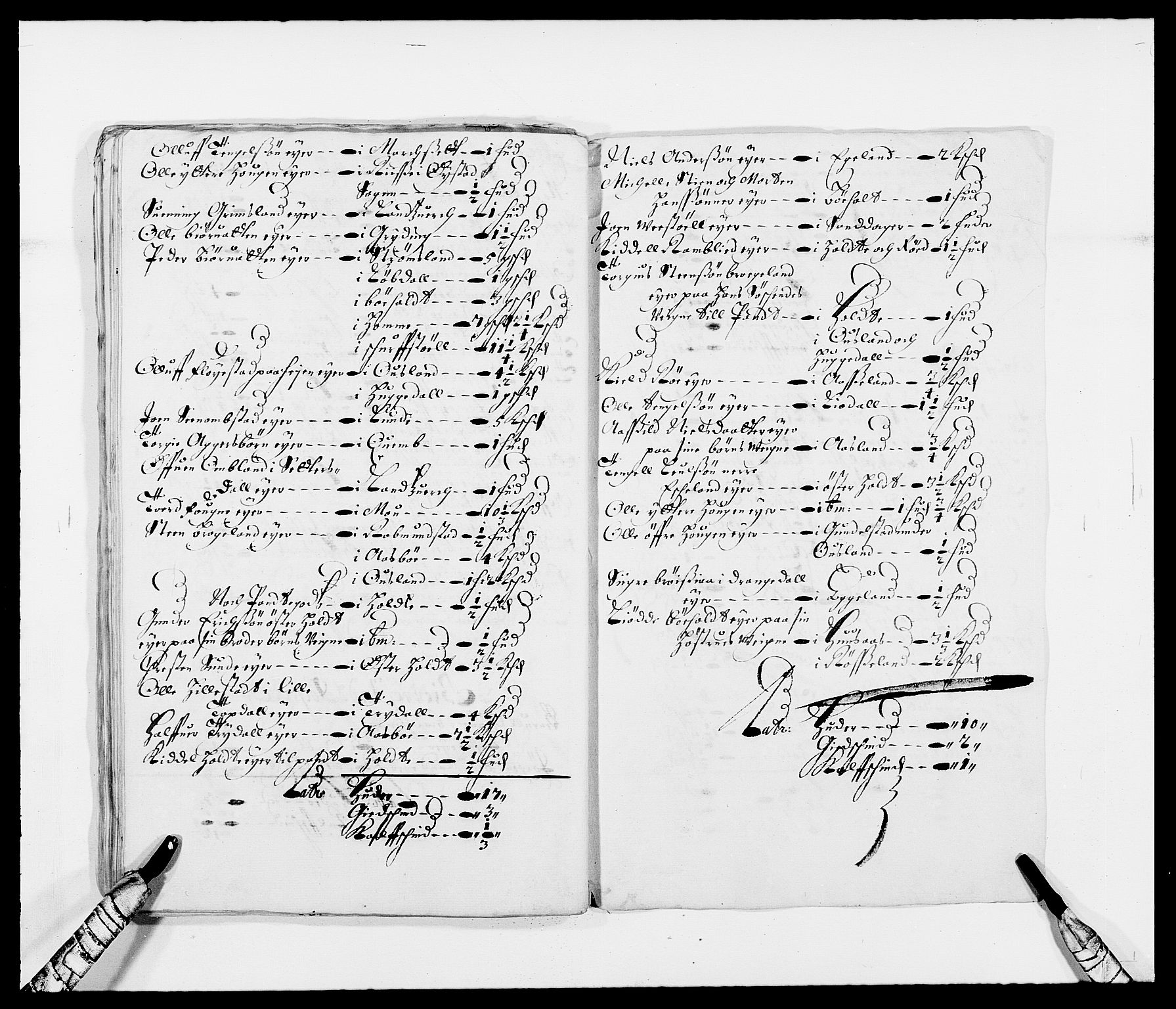Rentekammeret inntil 1814, Reviderte regnskaper, Fogderegnskap, RA/EA-4092/R39/L2300: Fogderegnskap Nedenes, 1672-1674, s. 96