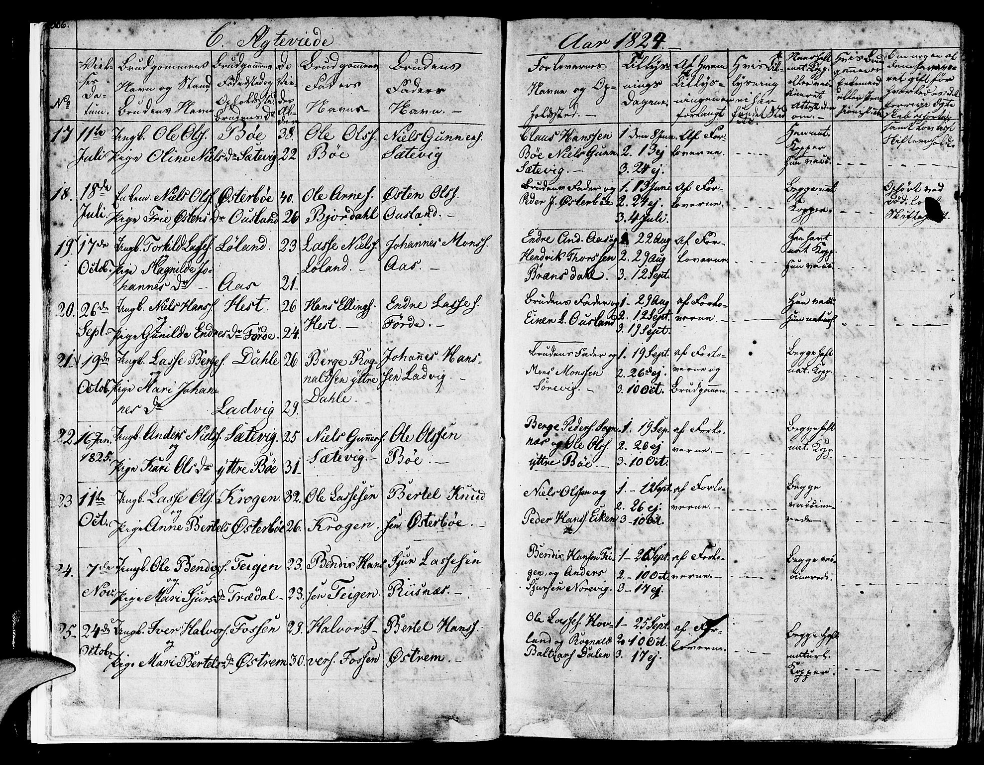 Lavik sokneprestembete, SAB/A-80901: Ministerialbok nr. A 2II, 1821-1842, s. 366