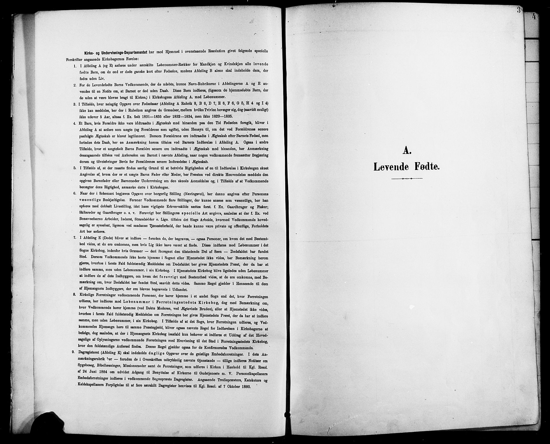 Kvikne prestekontor, SAH/PREST-064/H/Ha/Hab/L0003: Klokkerbok nr. 3, 1896-1918, s. 3
