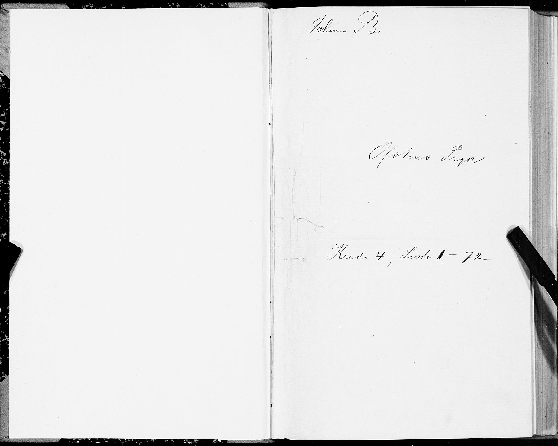 SAT, Folketelling 1875 for 1853P Ofoten prestegjeld, 1875