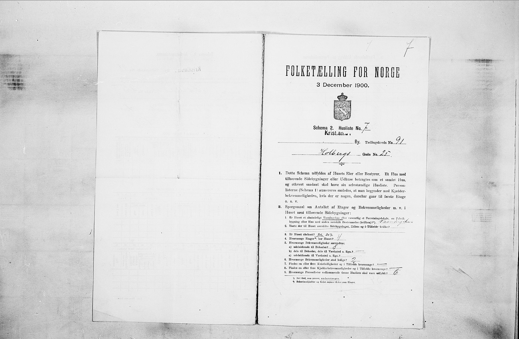 SAO, Folketelling 1900 for 0301 Kristiania kjøpstad, 1900, s. 38202